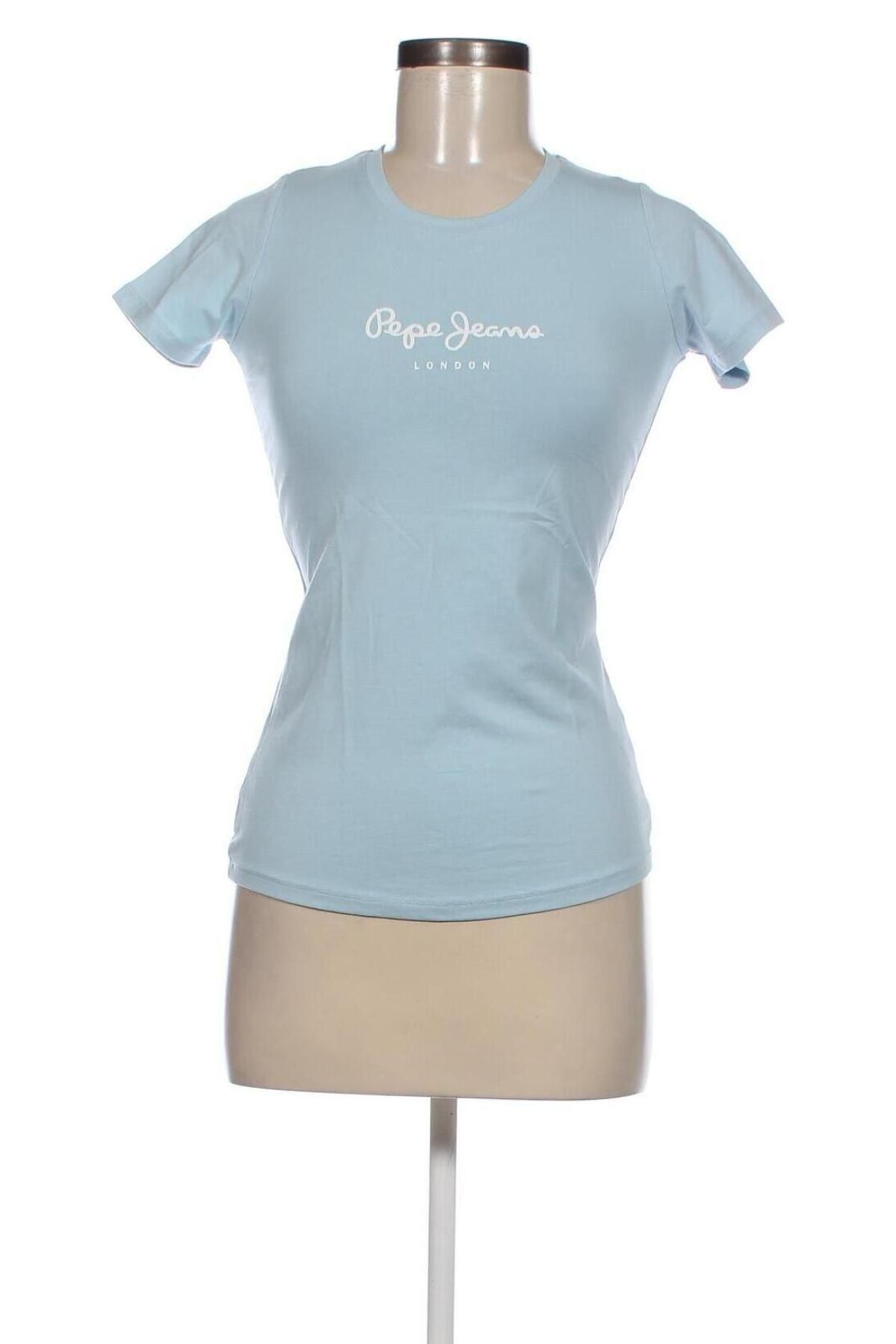 Damen T-Shirt Pepe Jeans, Größe XS, Farbe Blau, Preis € 31,96