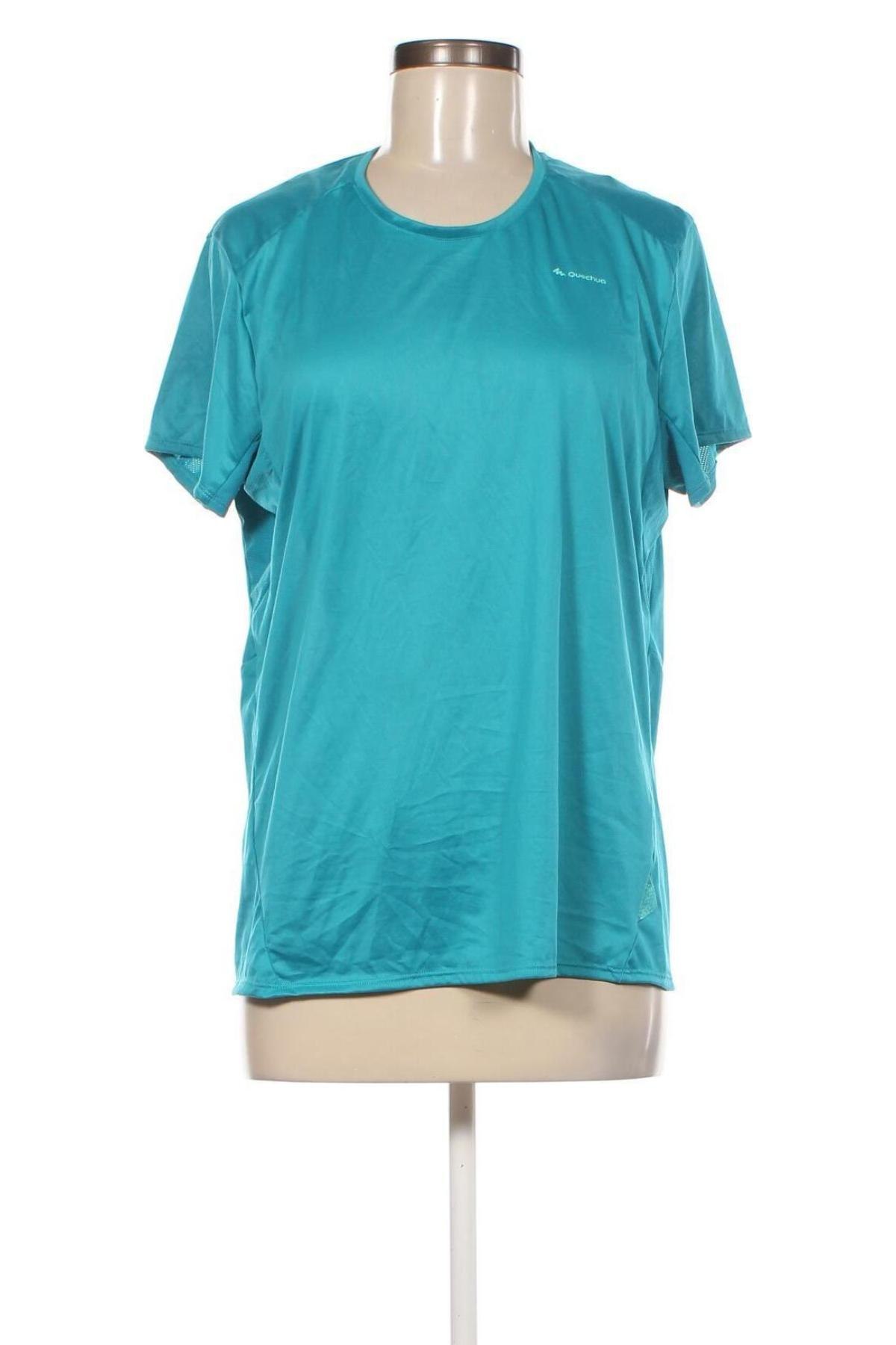 Damen T-Shirt Quechua, Größe XL, Farbe Blau, Preis 12,63 €