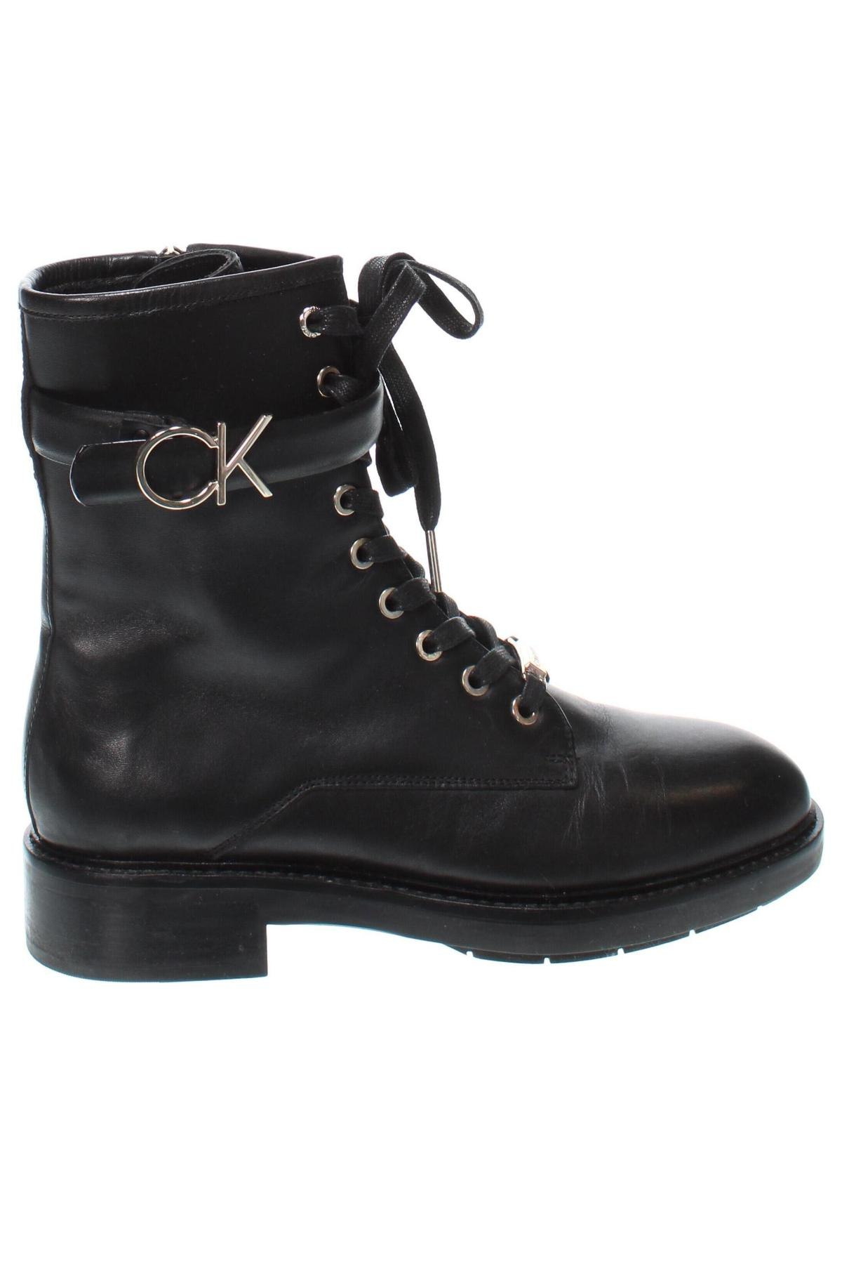 Botine de damă Calvin Klein, Mărime 38, Culoare Negru, Preț 244,86 Lei