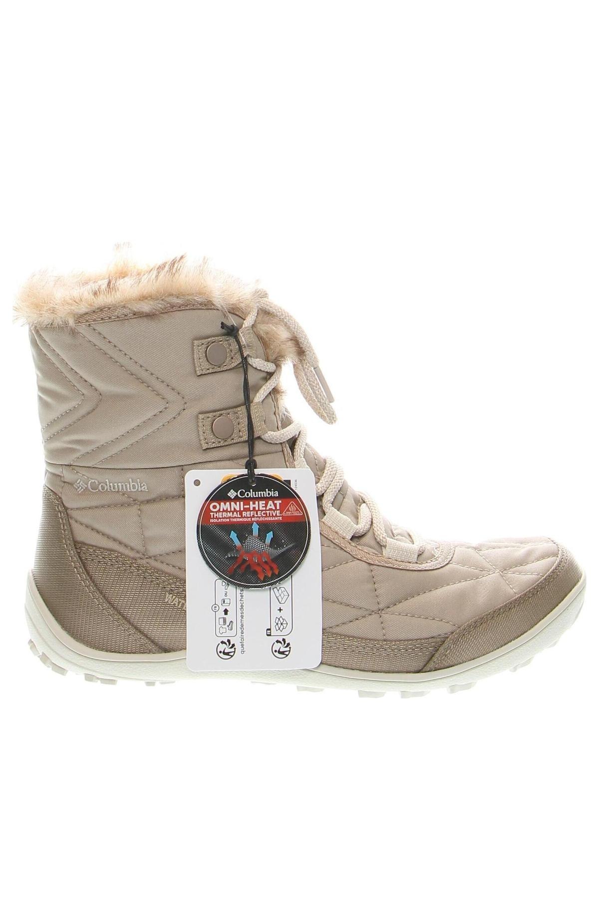 Damen Stiefeletten Columbia, Größe 38, Farbe Beige, Preis 69,67 €