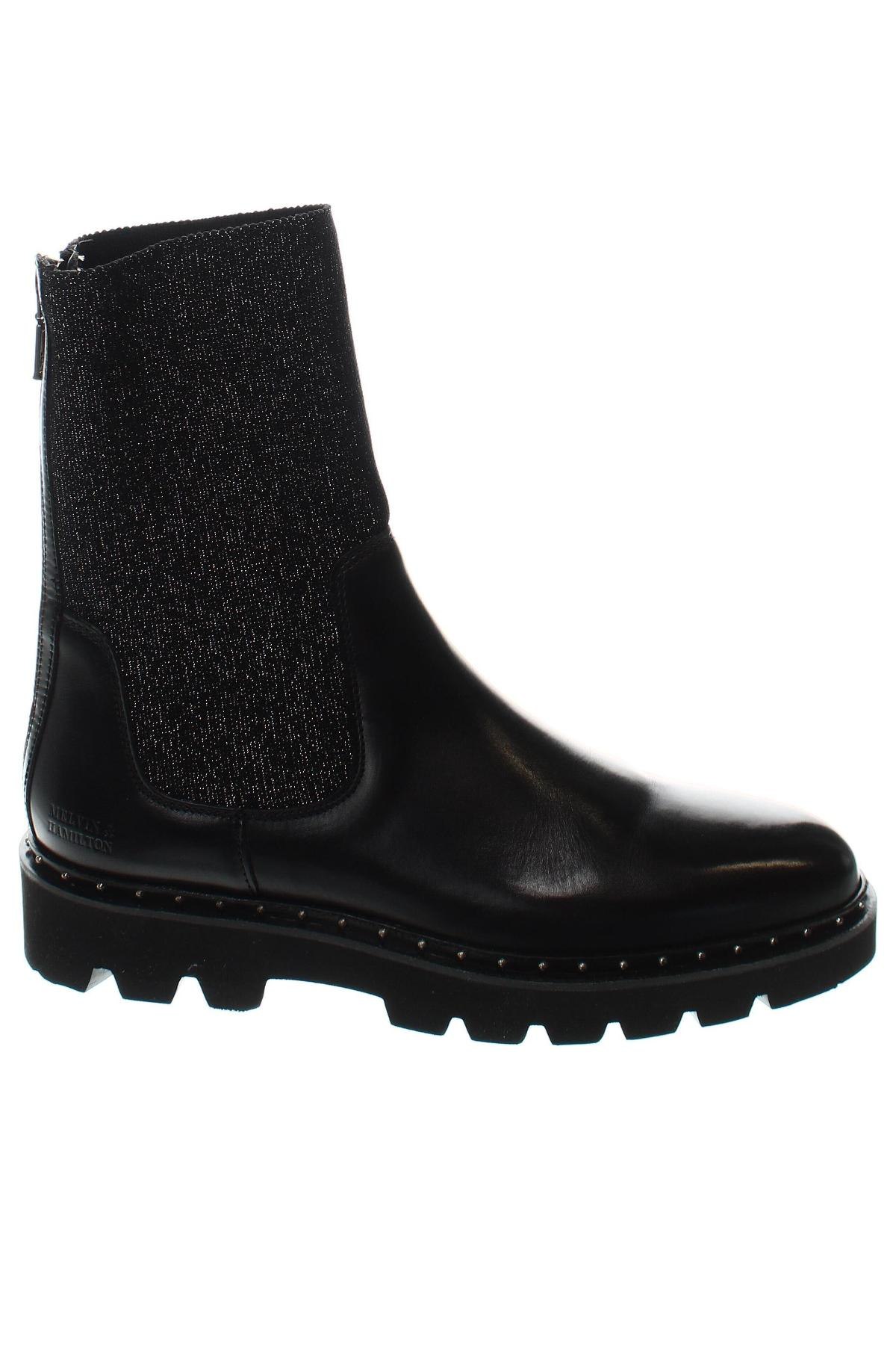 Botine de damă Melvin & Hamilton, Mărime 38, Culoare Negru, Preț 771,71 Lei