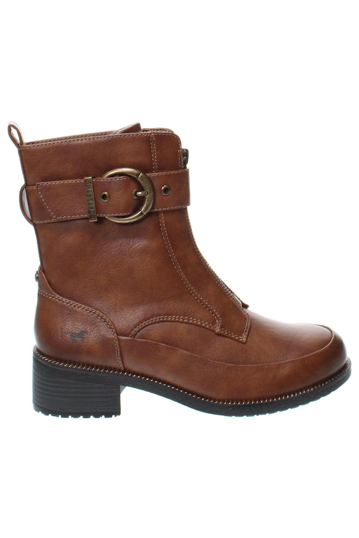 Damen Stiefeletten Mustang, Größe 37, Farbe Braun, Preis € 14,43