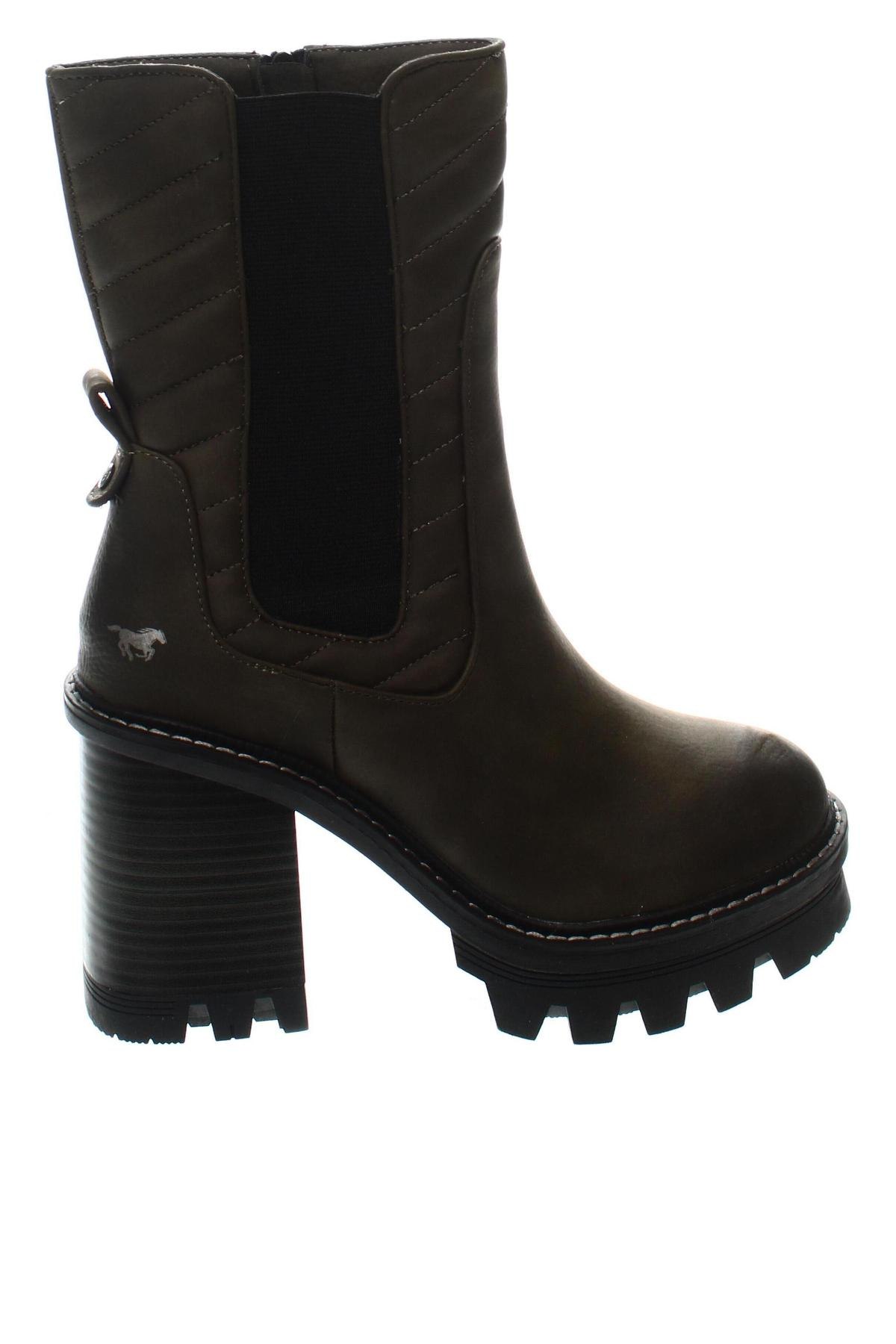 Damen Stiefeletten Mustang, Größe 37, Farbe Grün, Preis € 15,88