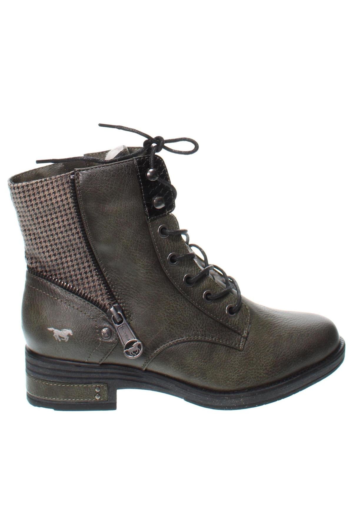 Damen Stiefeletten Mustang, Größe 37, Farbe Grün, Preis € 72,16