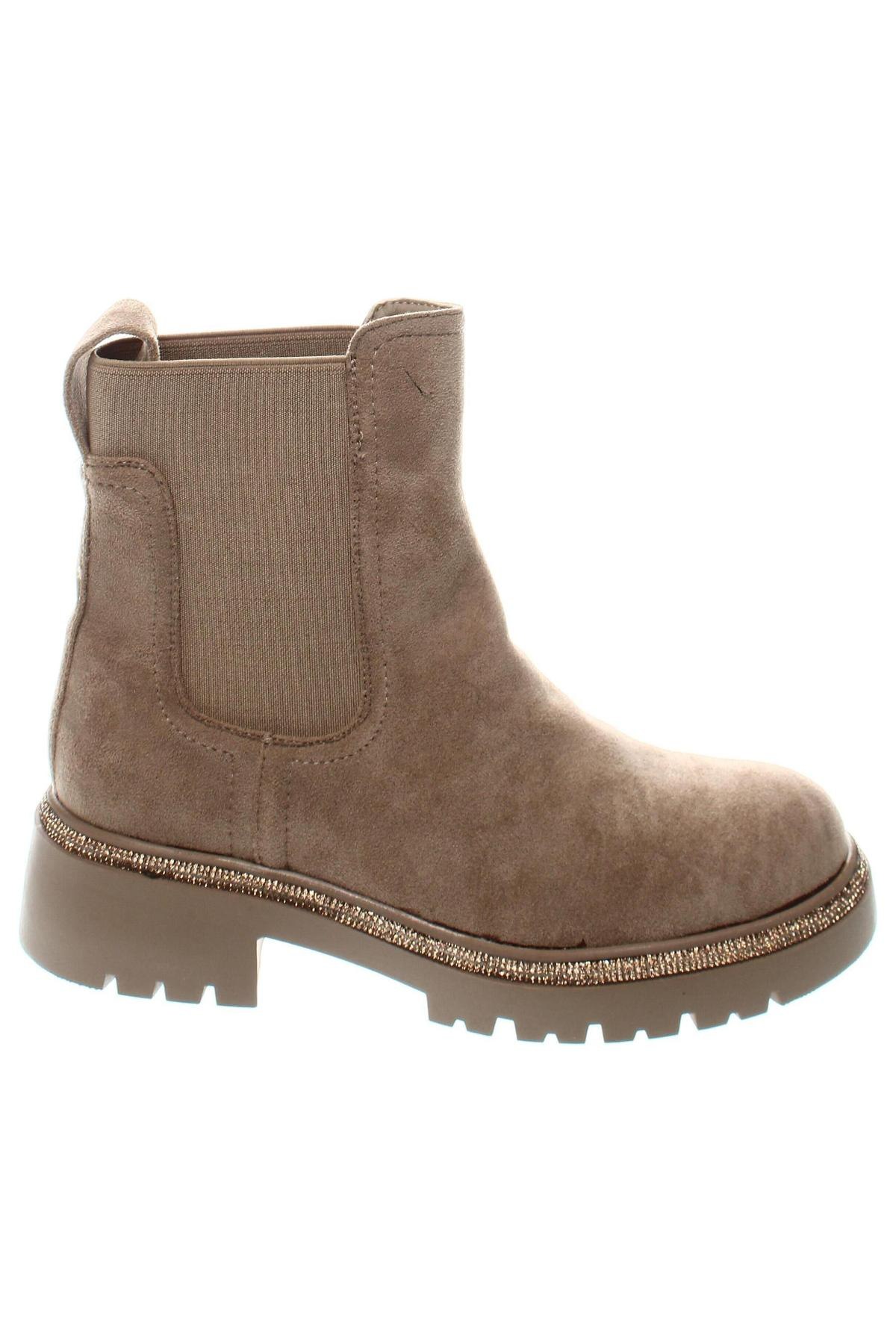 Damen Stiefeletten Naf Naf, Größe 37, Farbe Beige, Preis € 17,32