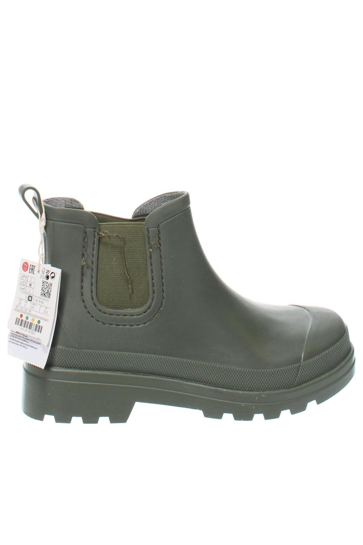 Damen Stiefeletten Pull&Bear, Größe 36, Farbe Grün, Preis € 39,69