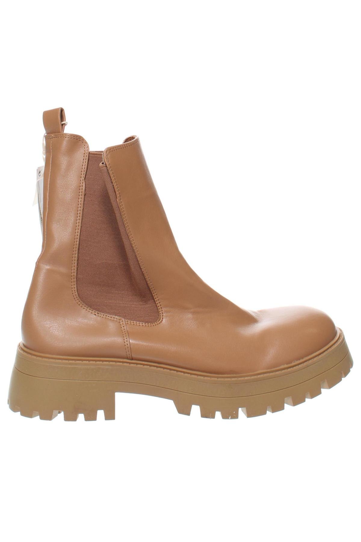 Damen Stiefeletten Pull&Bear, Größe 41, Farbe Braun, Preis € 23,81