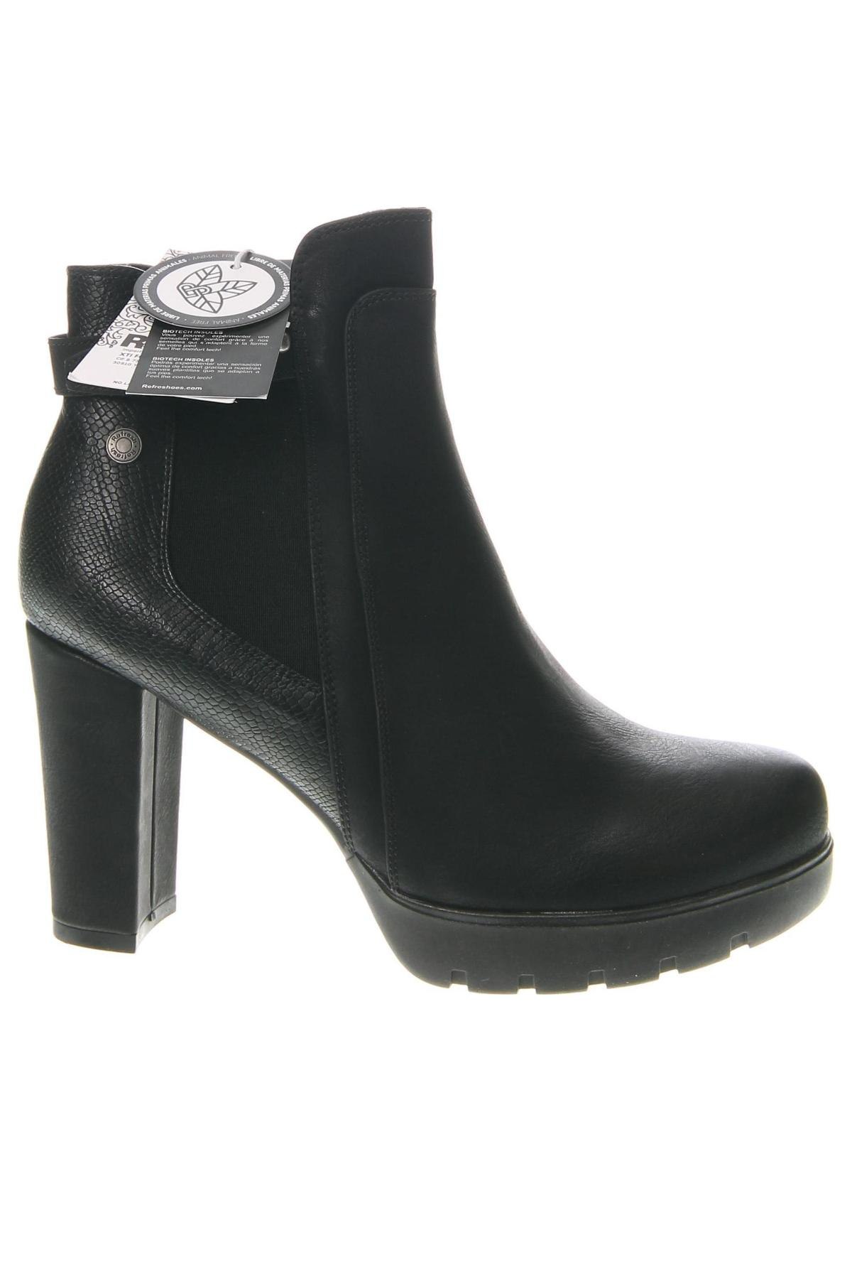 Botine de damă Refresh, Mărime 41, Culoare Negru, Preț 96,25 Lei