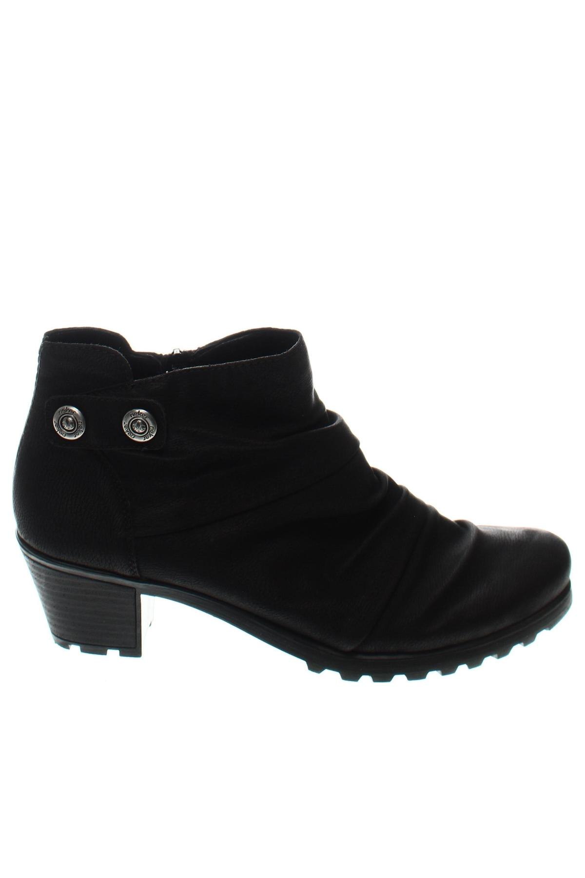 Botine de damă Rieker, Mărime 41, Culoare Negru, Preț 97,90 Lei