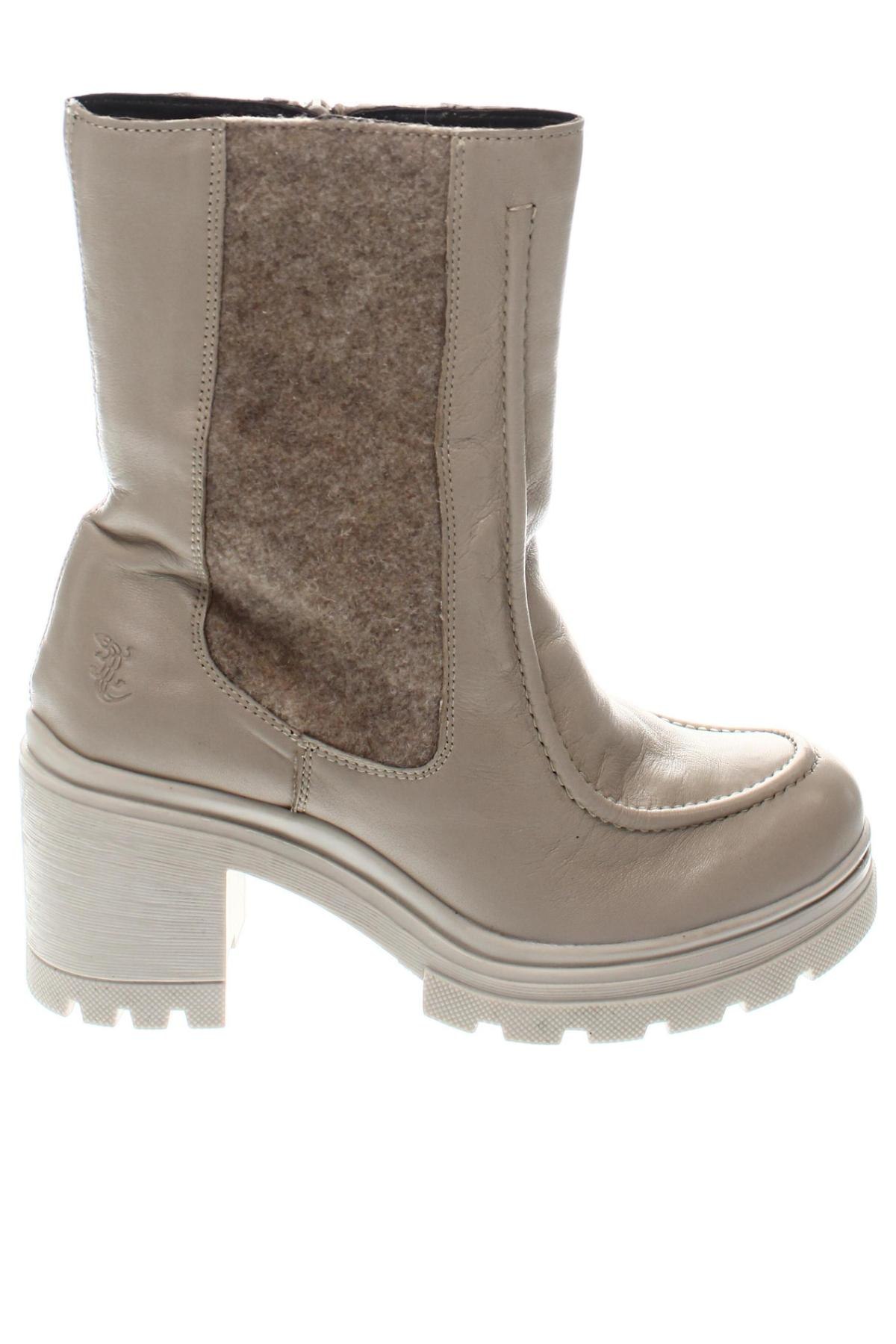 Damen Stiefeletten Salamander, Größe 39, Farbe Beige, Preis 50,57 €