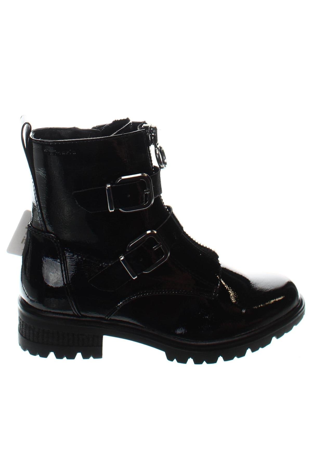 Botine de damă Tamaris, Mărime 36, Culoare Negru, Preț 101,32 Lei