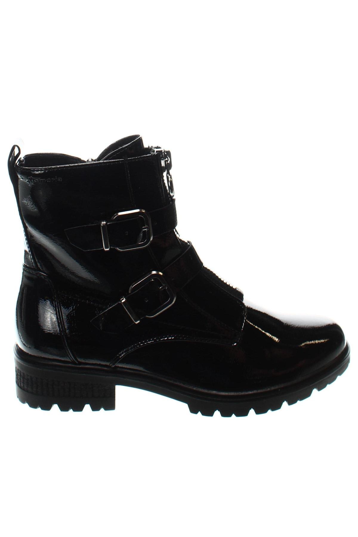 Botine de damă Tamaris, Mărime 39, Culoare Negru, Preț 101,32 Lei