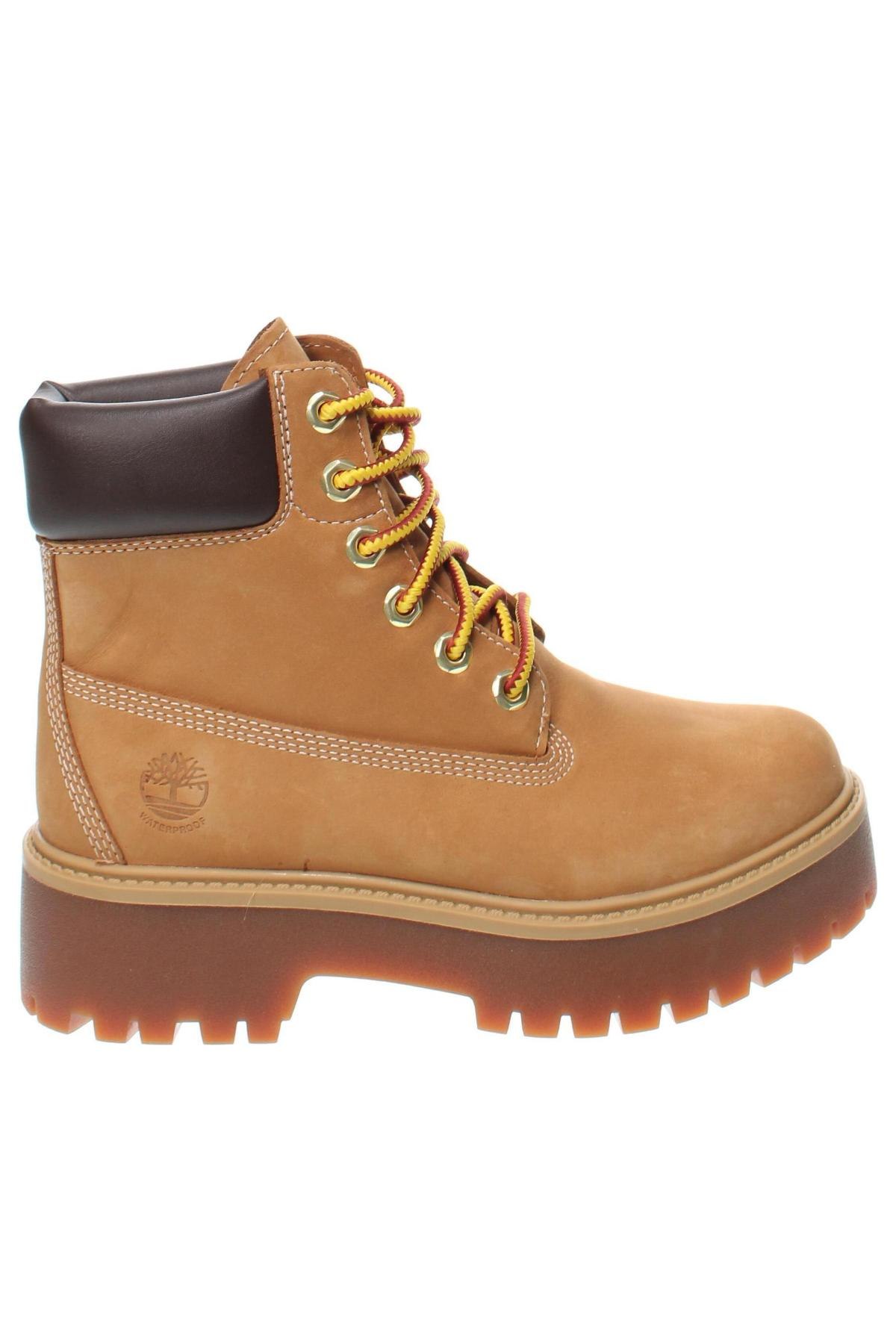 Дамски боти Timberland, Размер 37, Цвят Кафяв, Цена 391,00 лв.