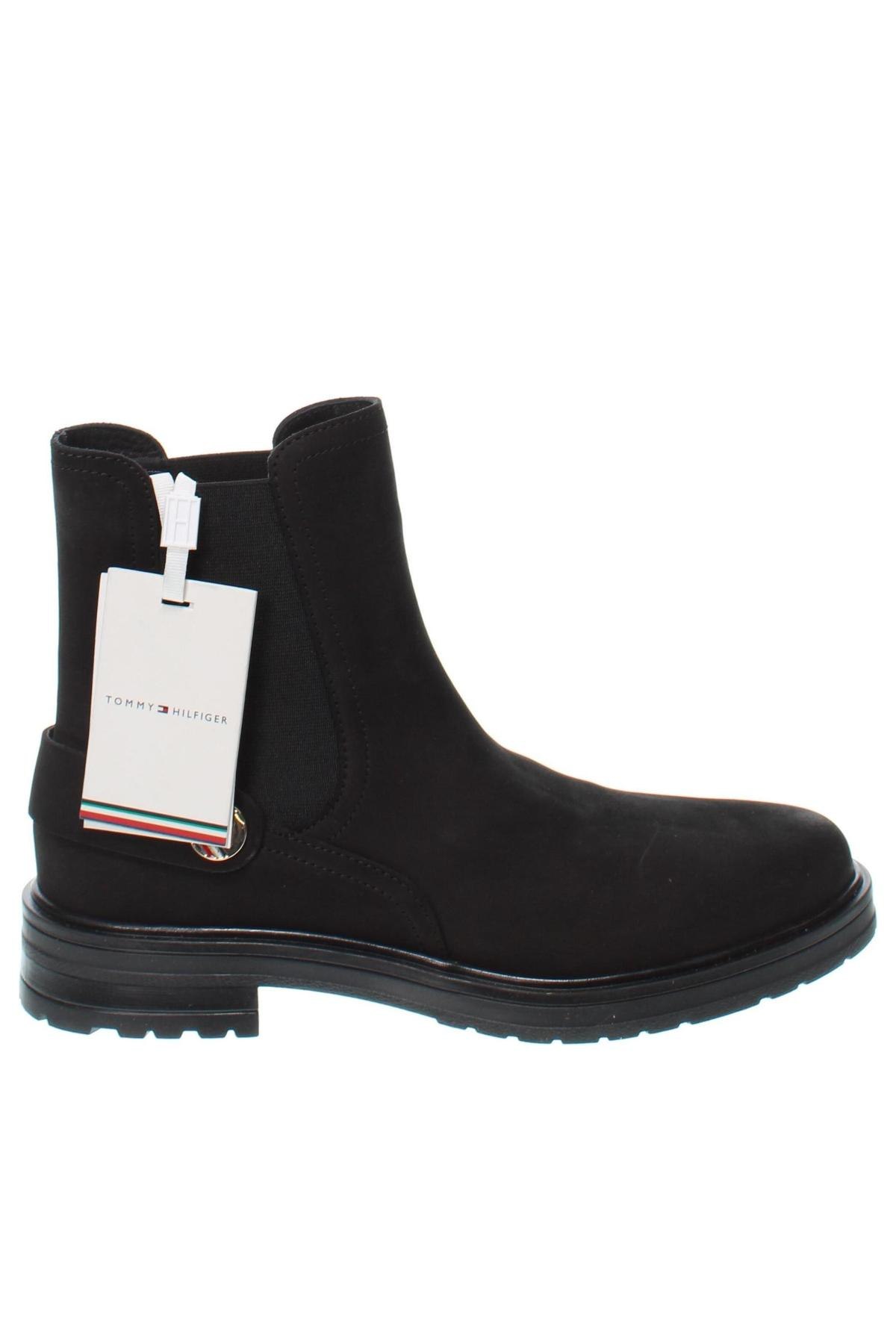 Botine de damă Tommy Hilfiger, Mărime 37, Culoare Negru, Preț 514,47 Lei