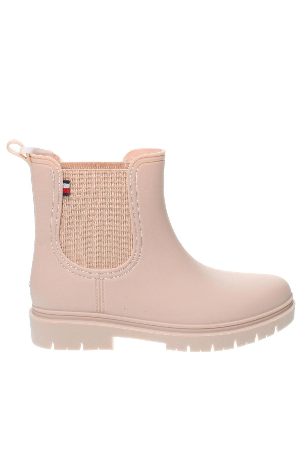 Botine de damă Tommy Hilfiger, Mărime 40, Culoare Roz, Preț 389,47 Lei