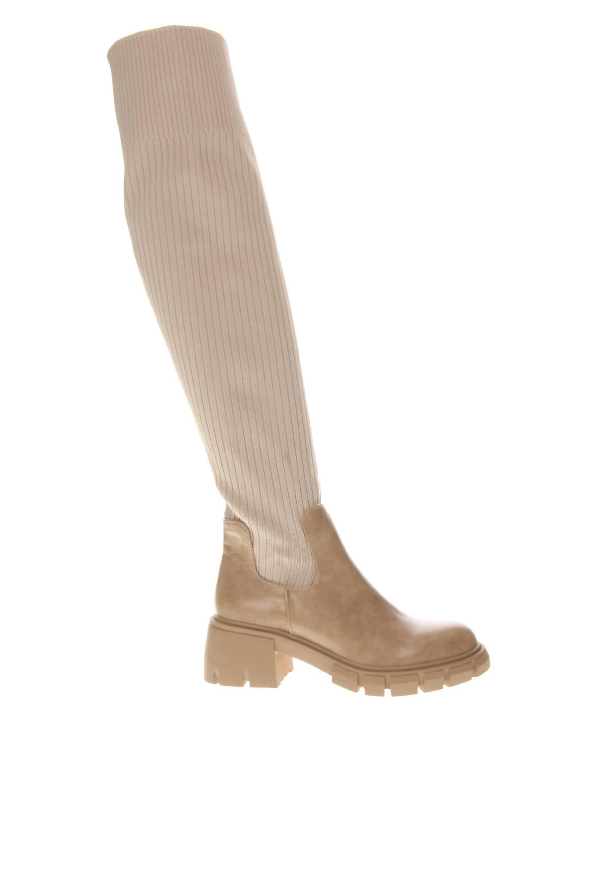 Damenstiefel, Größe 39, Farbe Beige, Preis € 33,33