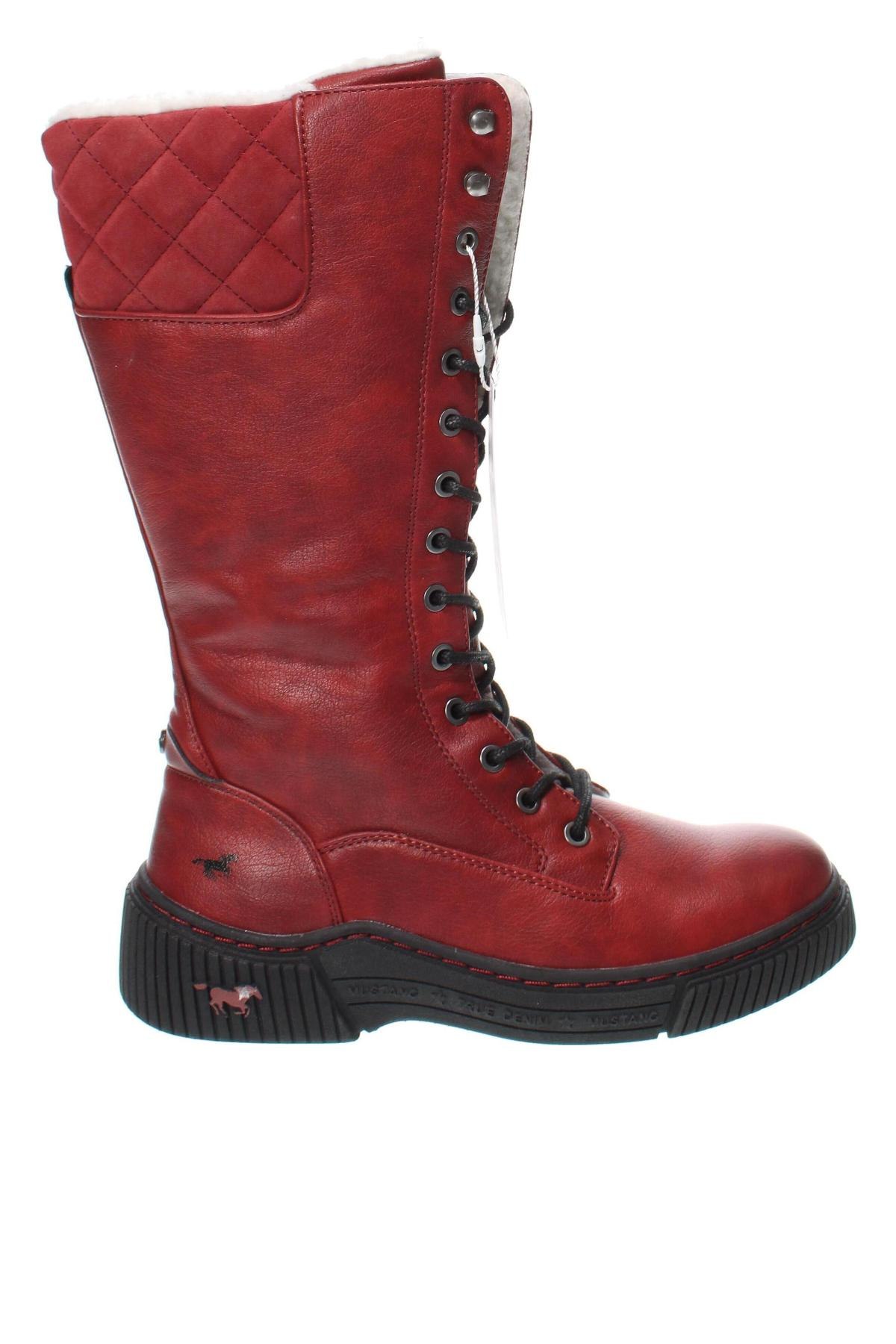 Damenstiefel Mustang, Größe 38, Farbe Rot, Preis 33,77 €