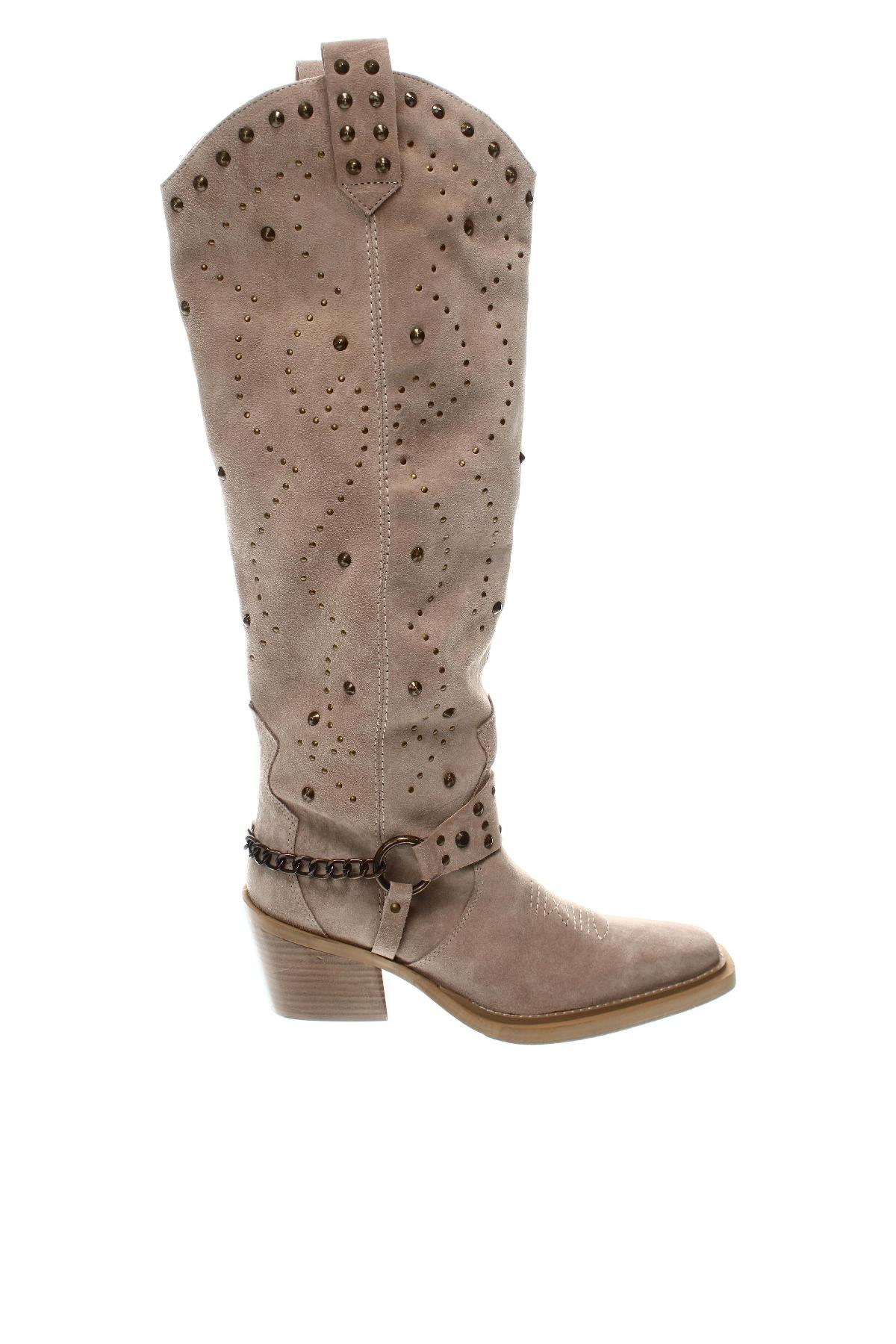 Damenstiefel Nasty Gal, Größe 38, Farbe Beige, Preis € 47,09