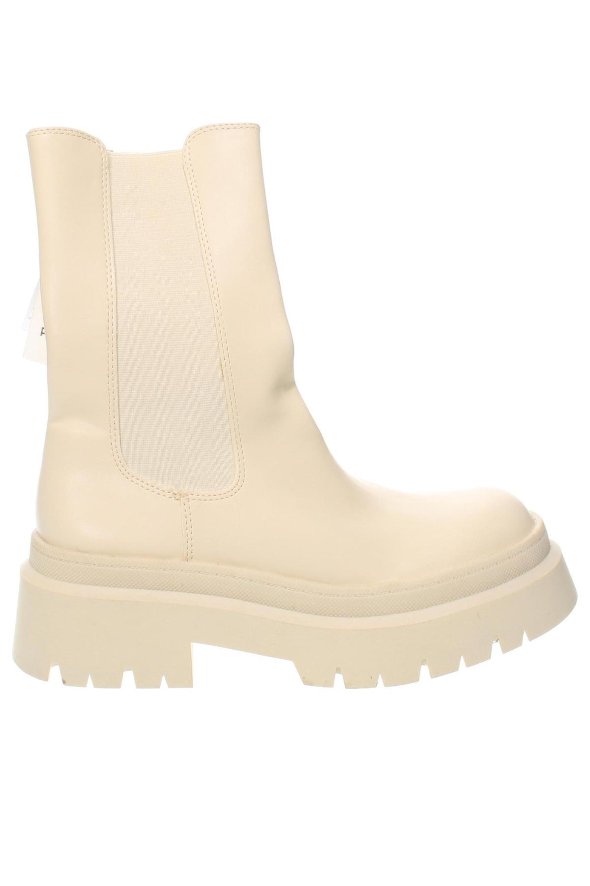 Damenstiefel Pull&Bear, Größe 39, Farbe Beige, Preis 31,64 €