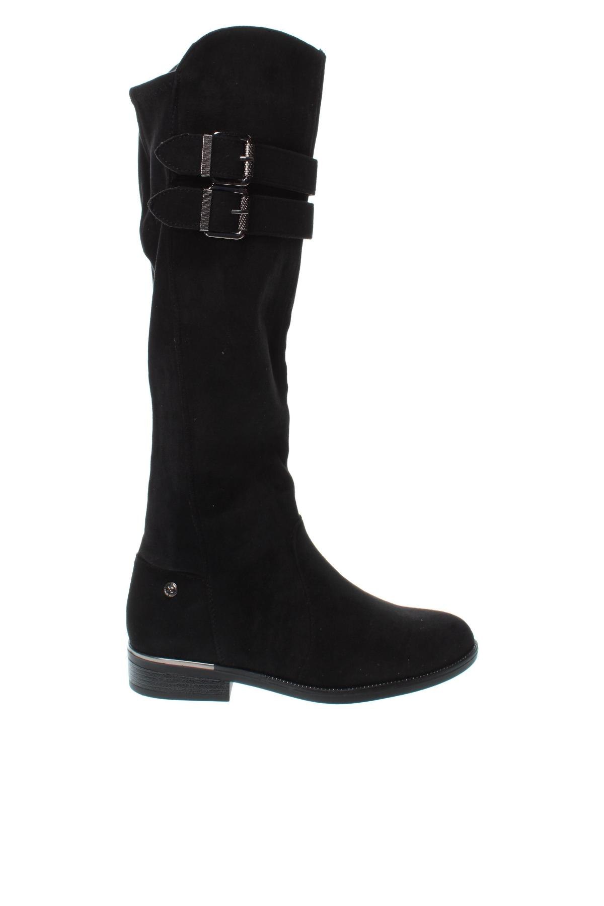 Γυναικείες μπότες Xti, Μέγεθος 38, Χρώμα Μαύρο, Τιμή 38,60 €