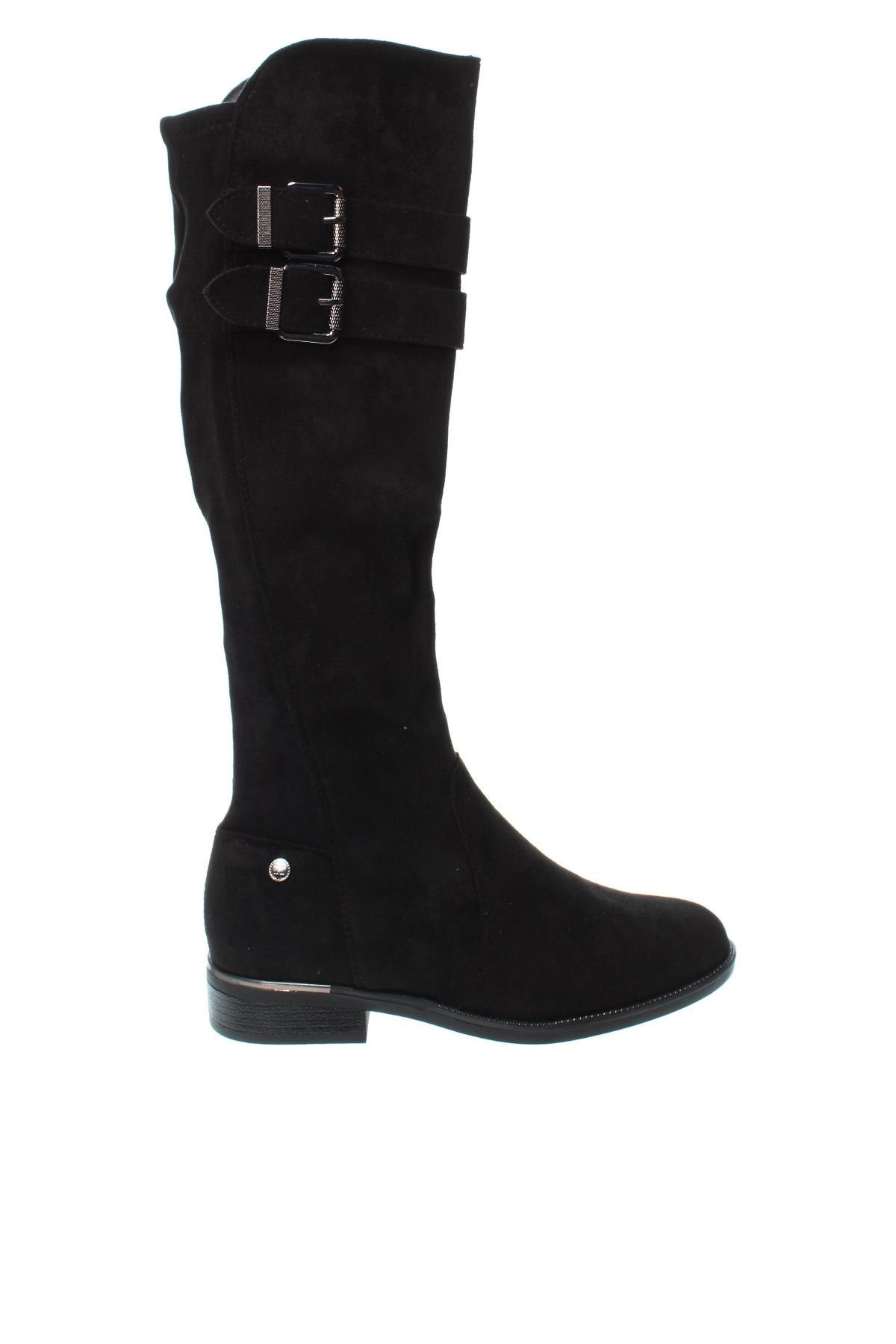 Γυναικείες μπότες Xti, Μέγεθος 37, Χρώμα Μαύρο, Τιμή 38,60 €