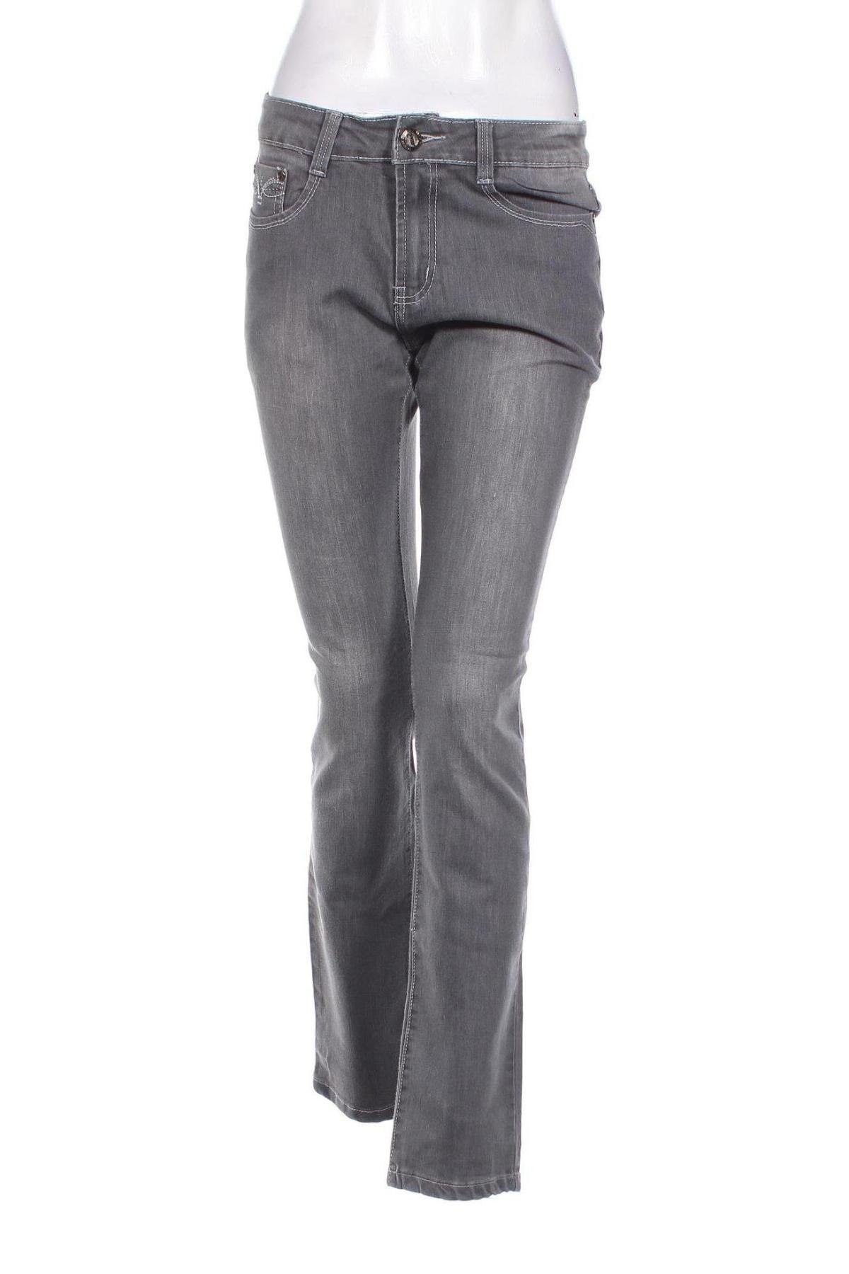 Damen Jeans, Größe L, Farbe Grau, Preis 5,45 €