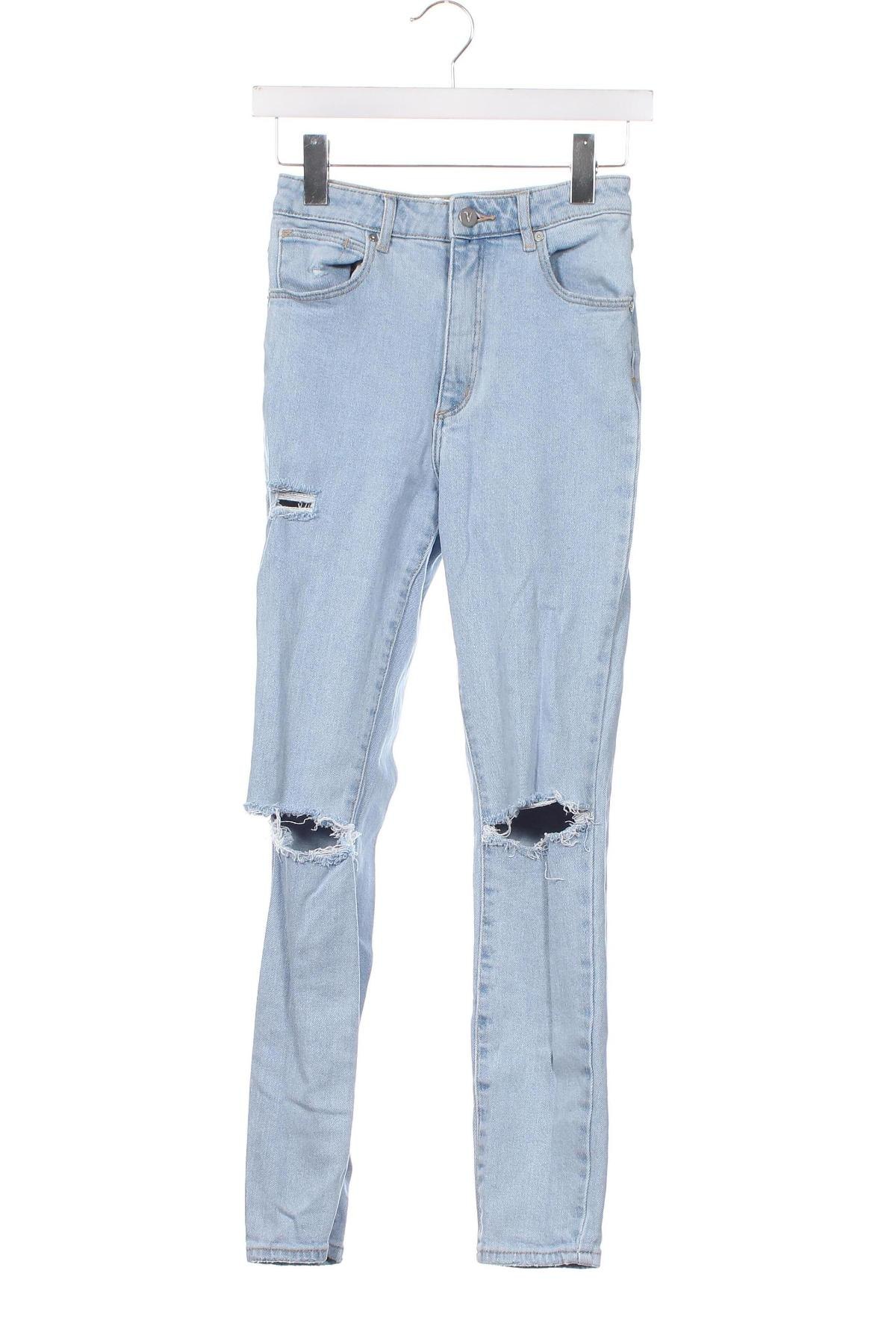 Дамски дънки Abrand Jeans, Размер XS, Цвят Син, Цена 82,65 лв.