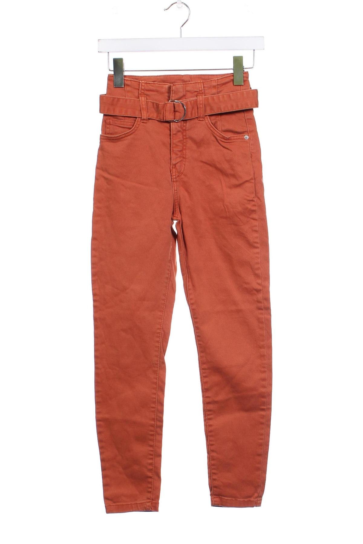 Damen Jeans Bershka, Größe XXS, Farbe Orange, Preis € 18,43