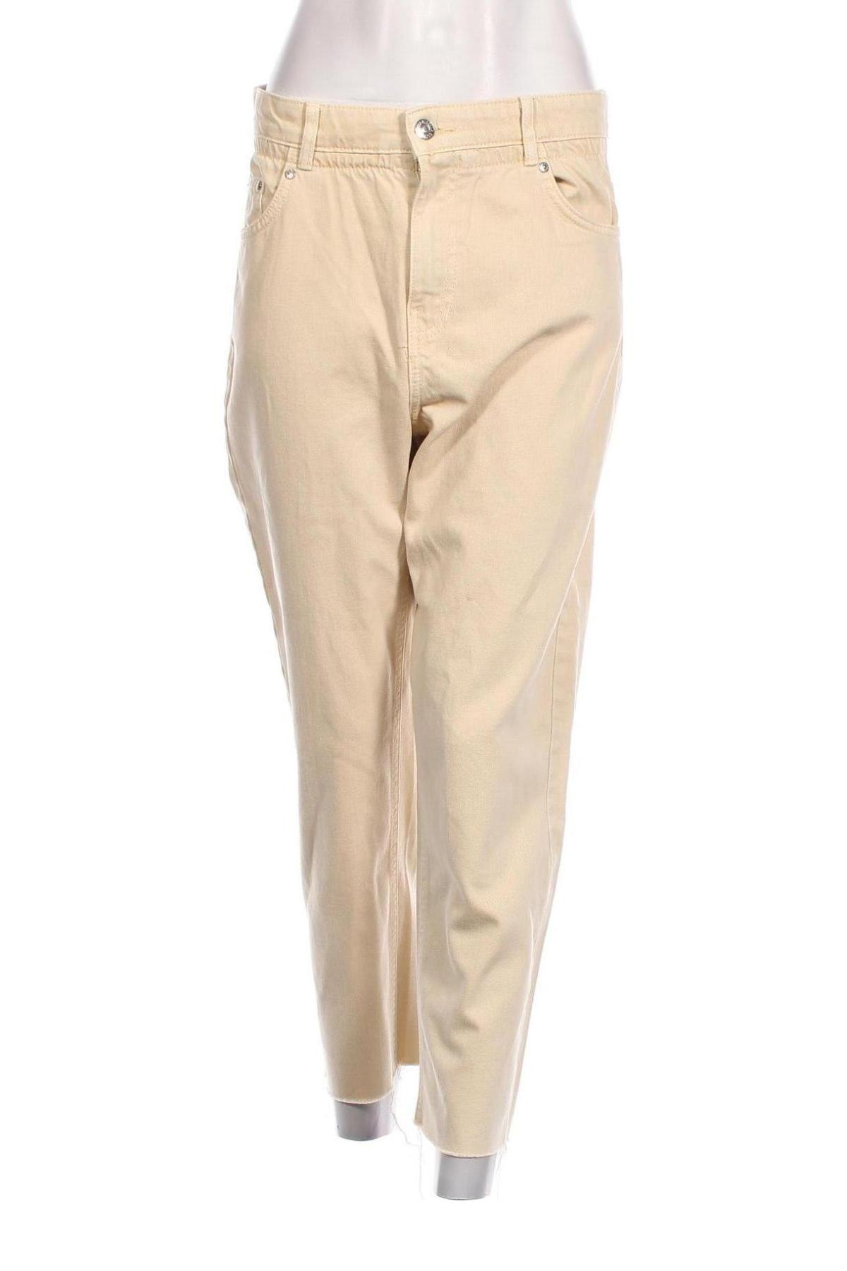 Damen Jeans Bershka, Größe M, Farbe Beige, Preis € 27,70