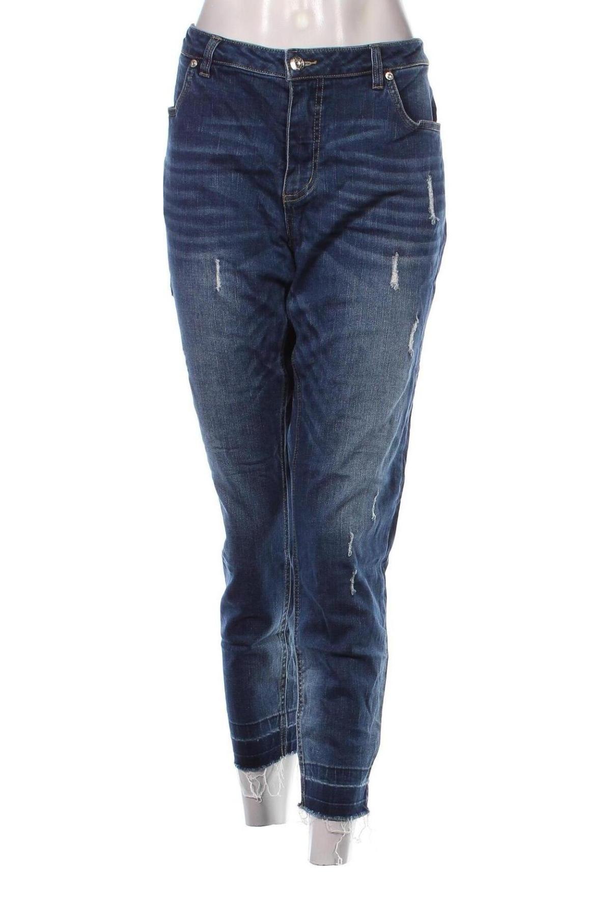 Damskie jeansy Body Flirt, Rozmiar XL, Kolor Niebieski, Cena 55,66 zł