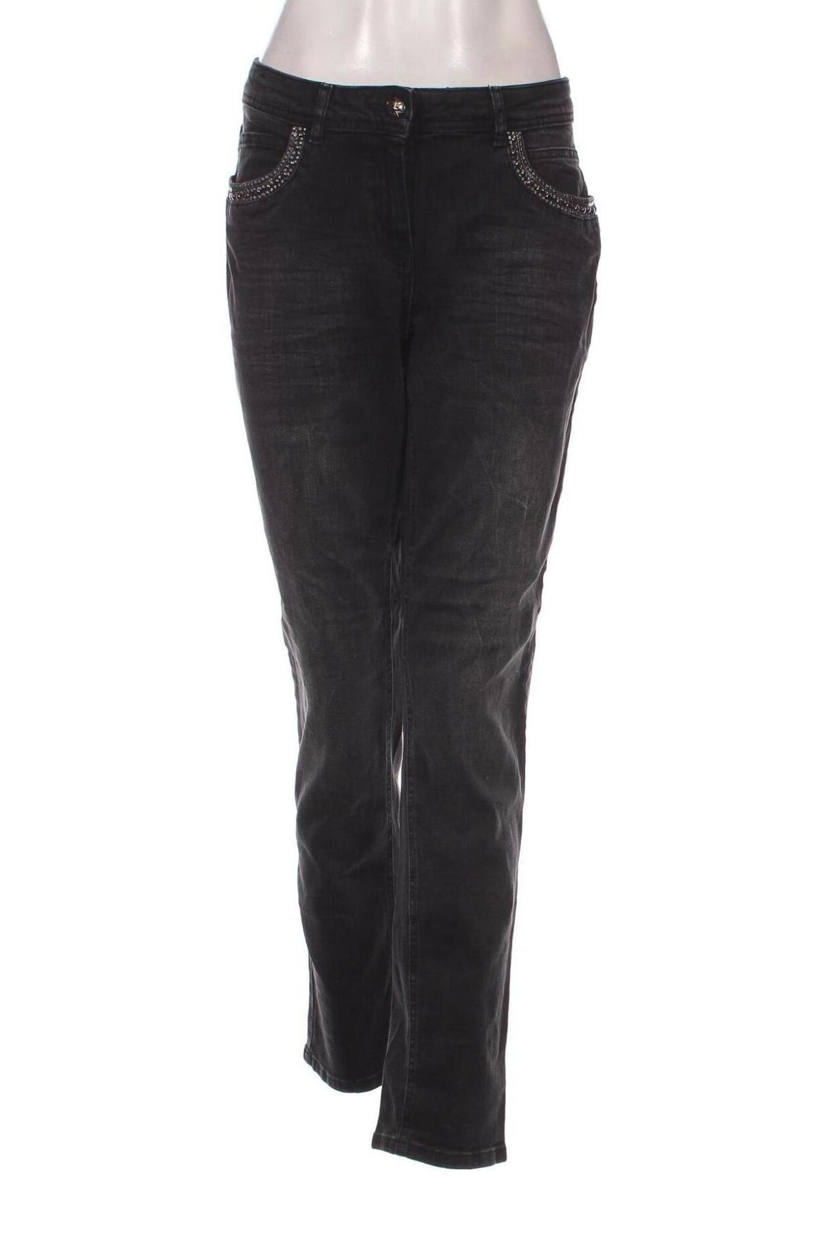 Γυναικείο Τζίν Cecil, Μέγεθος XXL, Χρώμα Μαύρο, Τιμή 17,75 €