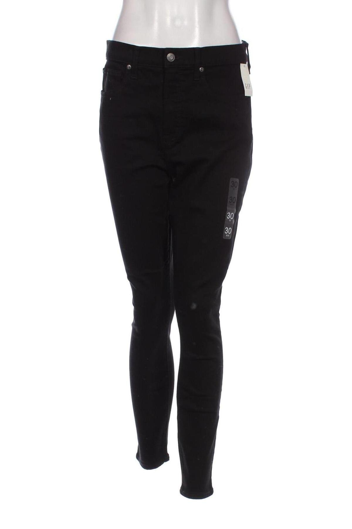 Γυναικείο Τζίν Gap, Μέγεθος M, Χρώμα Μαύρο, Τιμή 11,13 €