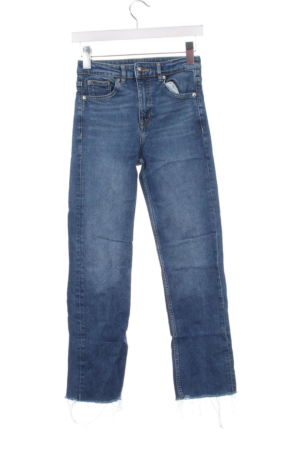 Damskie jeansy H&M Divided, Rozmiar S, Kolor Niebieski, Cena 32,47 zł