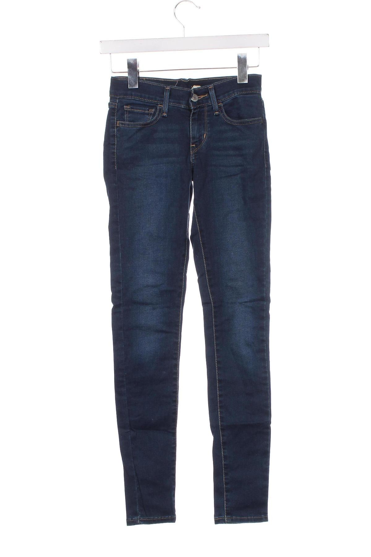 Blugi de femei Levi's, Mărime XXS, Culoare Albastru, Preț 246,71 Lei