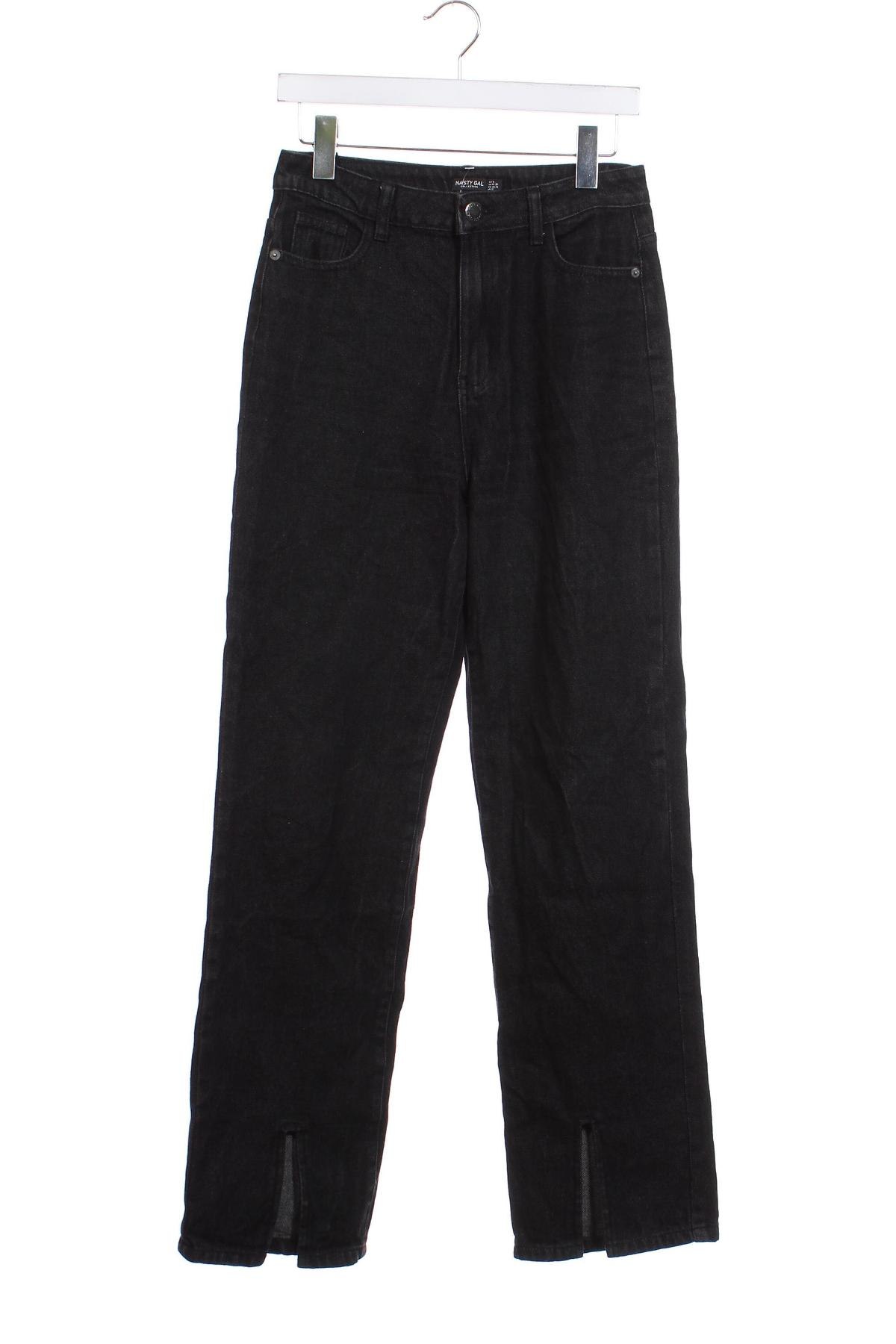 Damen Jeans Nasty Gal, Größe XS, Farbe Schwarz, Preis 11,95 €