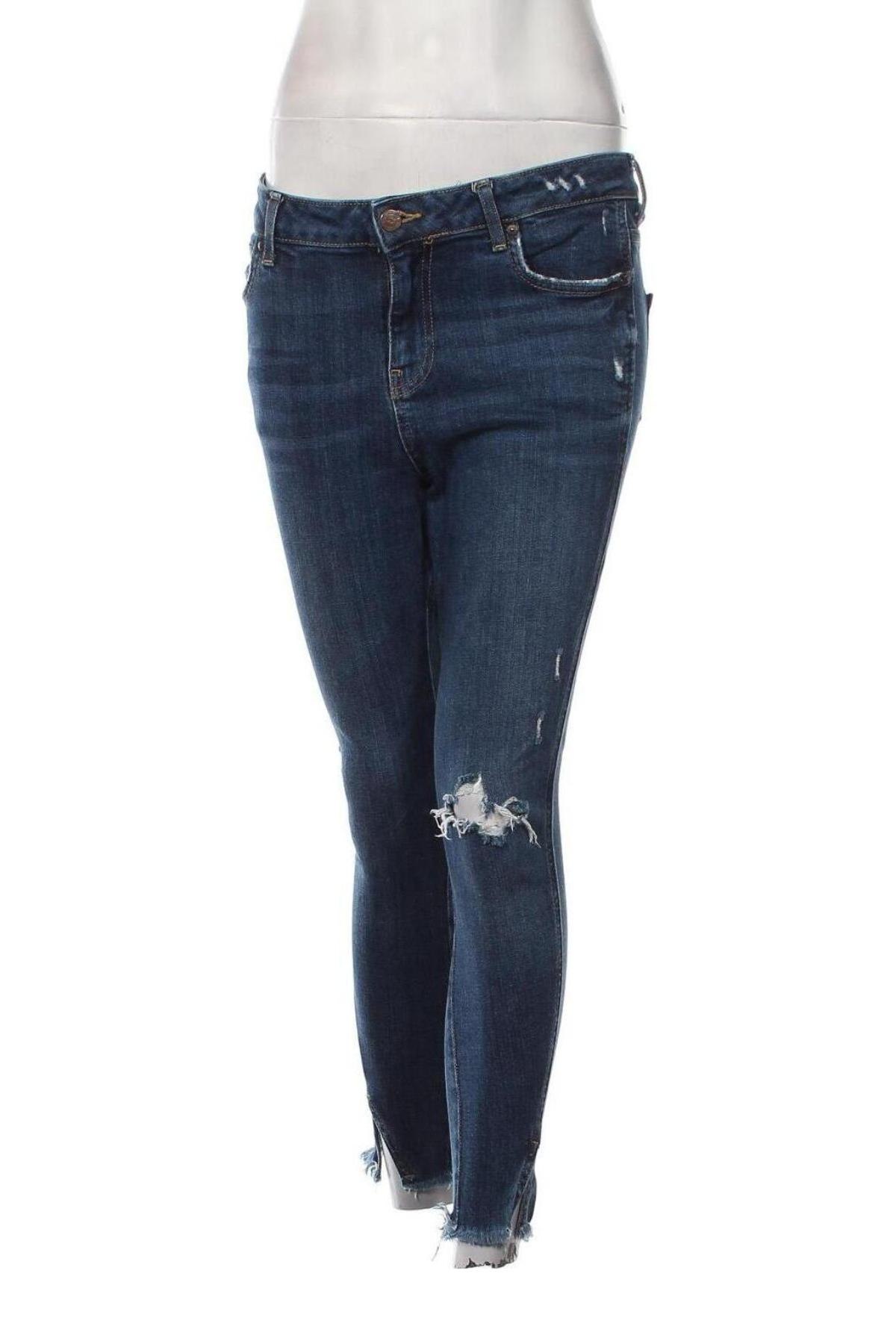 Dámske džínsy  New Look, Veľkosť L, Farba Modrá, Cena  6,71 €