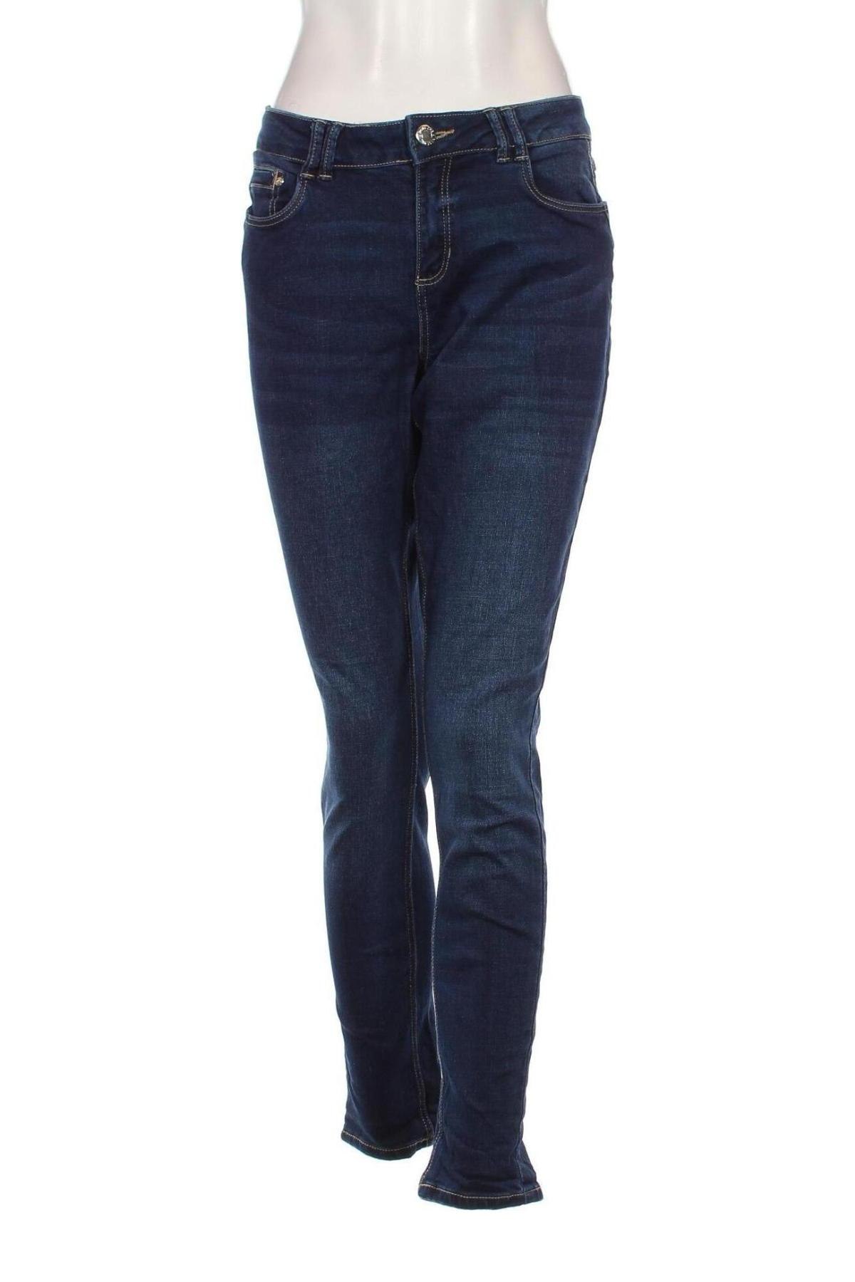 Γυναικείο Τζίν Page One, Μέγεθος XL, Χρώμα Μπλέ, Τιμή 7,18 €