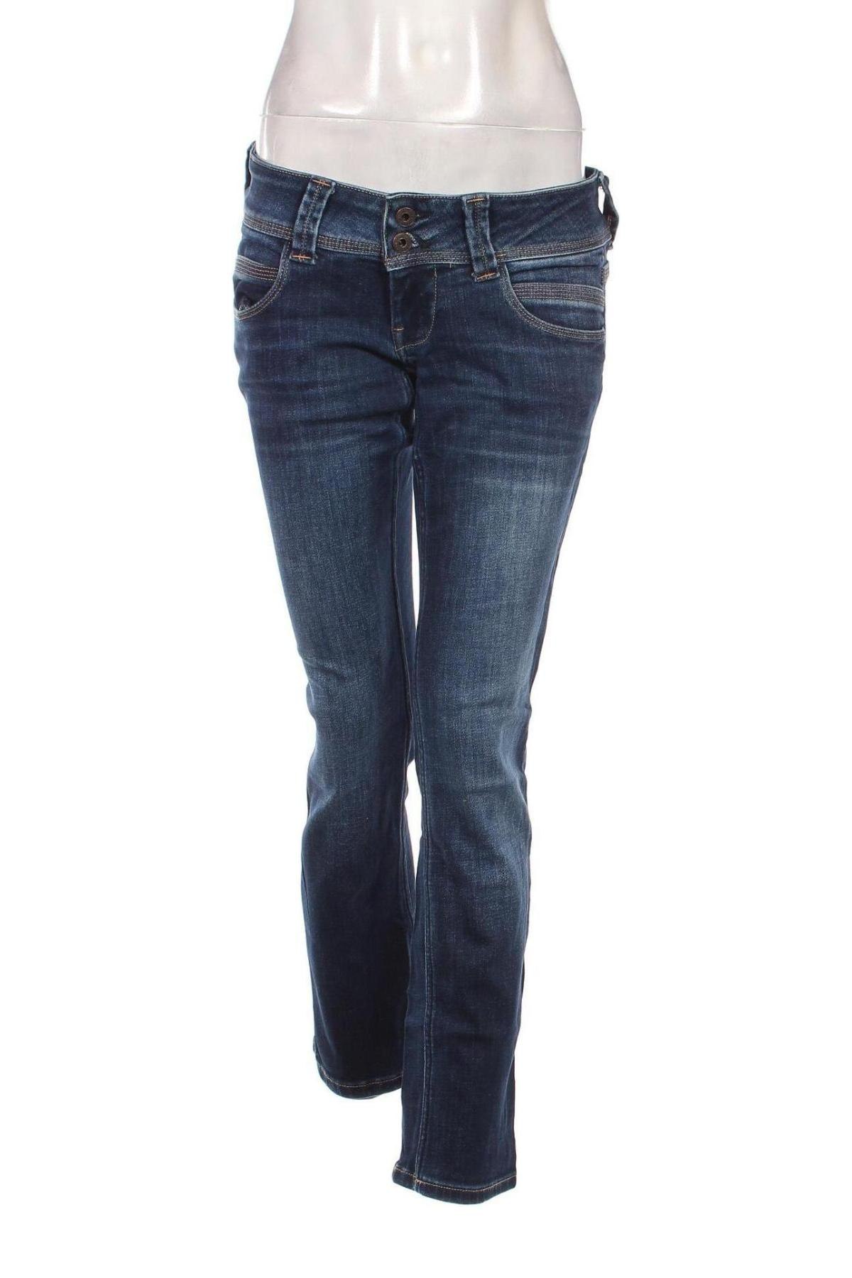 Blugi de femei Pepe Jeans, Mărime M, Culoare Albastru, Preț 81,41 Lei