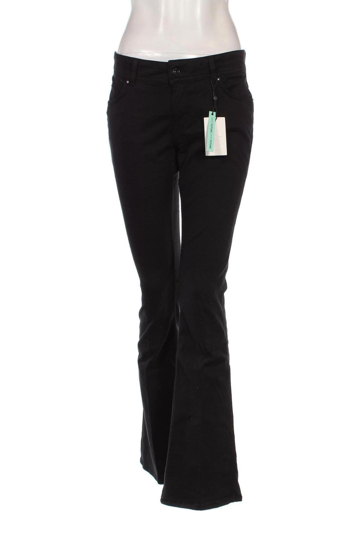 Γυναικείο Τζίν Pepe Jeans, Μέγεθος L, Χρώμα Μαύρο, Τιμή 13,30 €