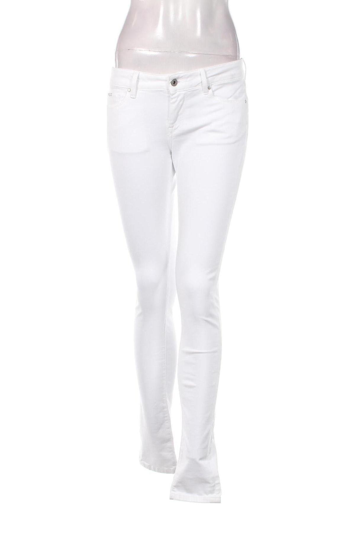 Дамски дънки Pepe Jeans, Размер M, Цвят Бял, Цена 32,68 лв.
