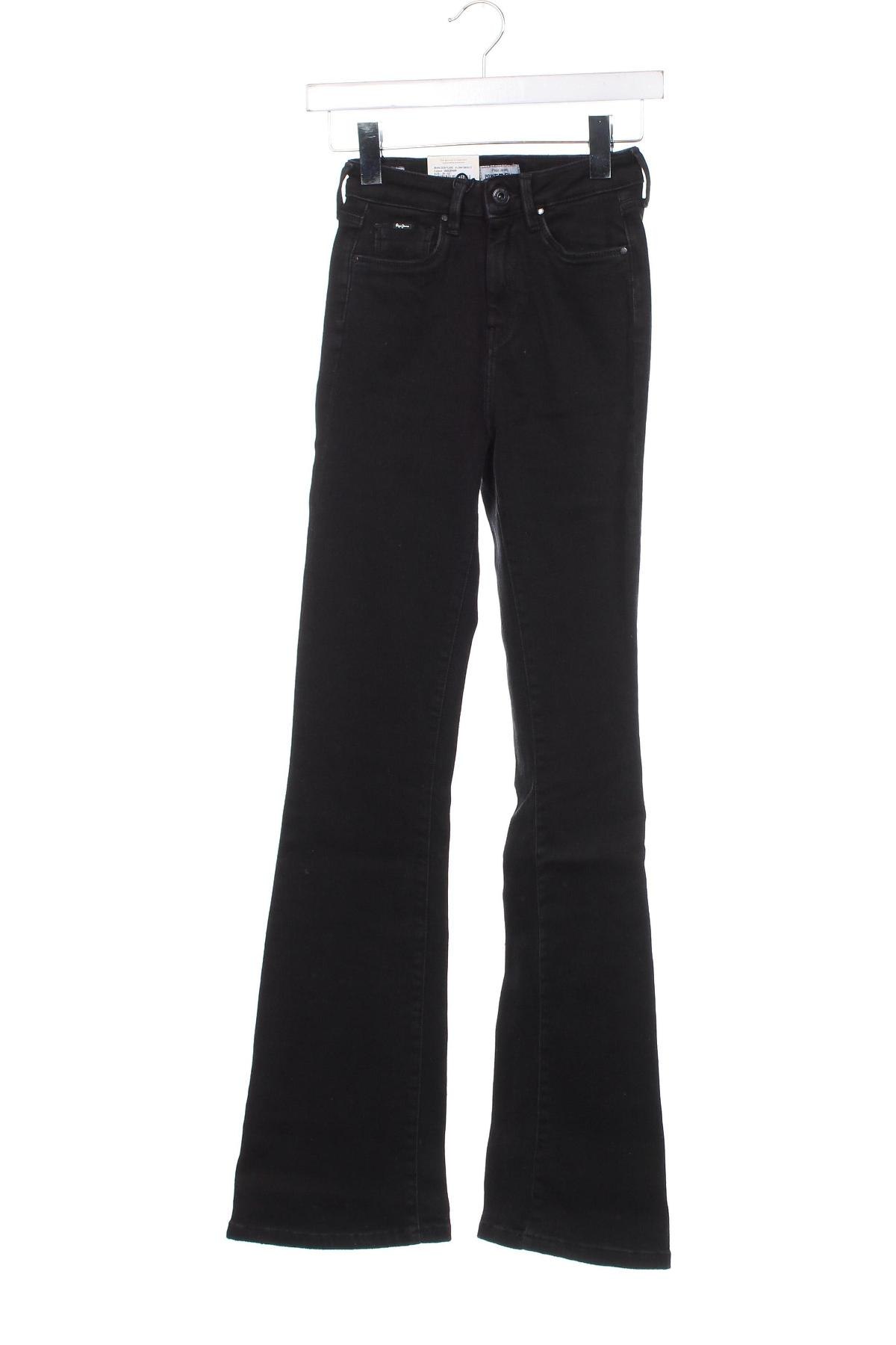 Дамски дънки Pepe Jeans, Размер XS, Цвят Черен, Цена 43,00 лв.