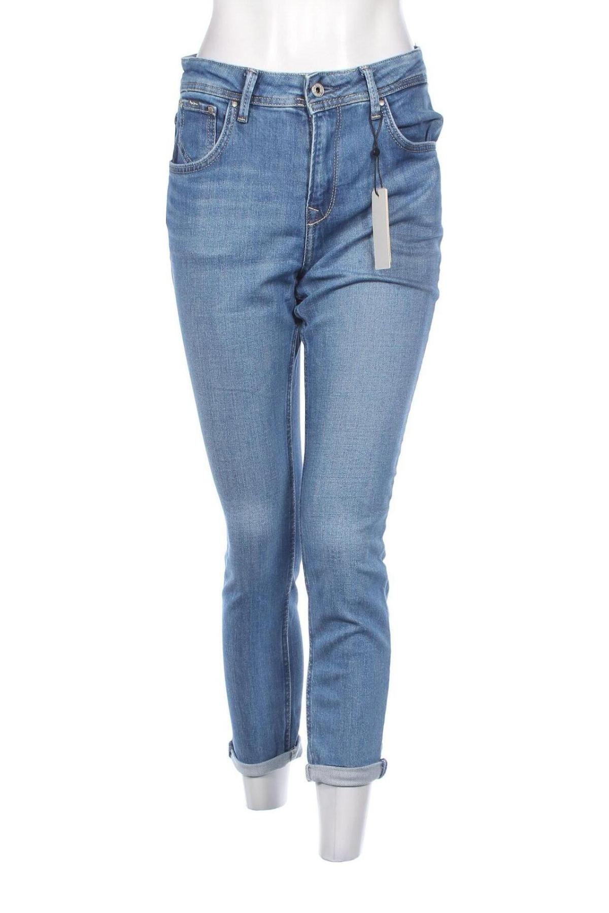 Blugi de femei Pepe Jeans, Mărime M, Culoare Albastru, Preț 226,32 Lei