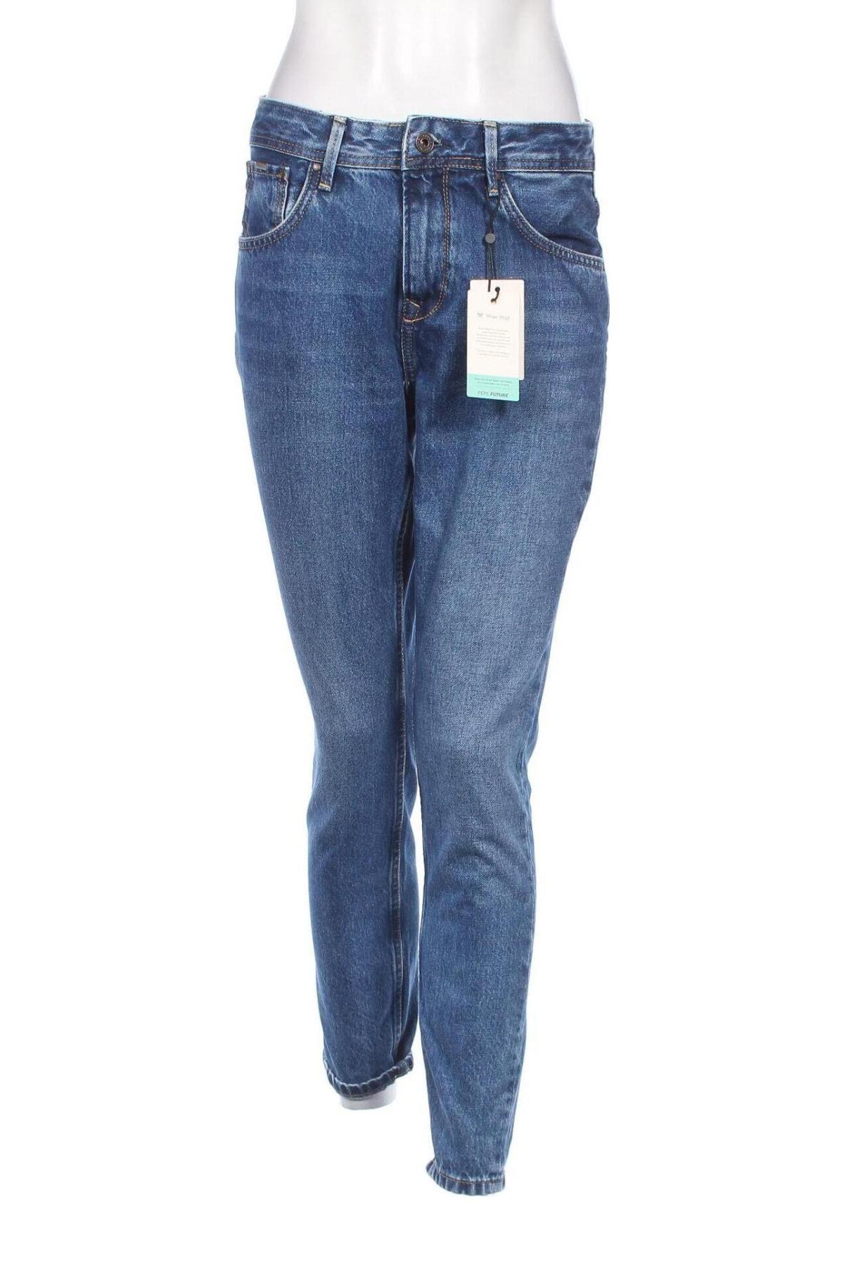 Damskie jeansy Pepe Jeans, Rozmiar S, Kolor Niebieski, Cena 151,29 zł