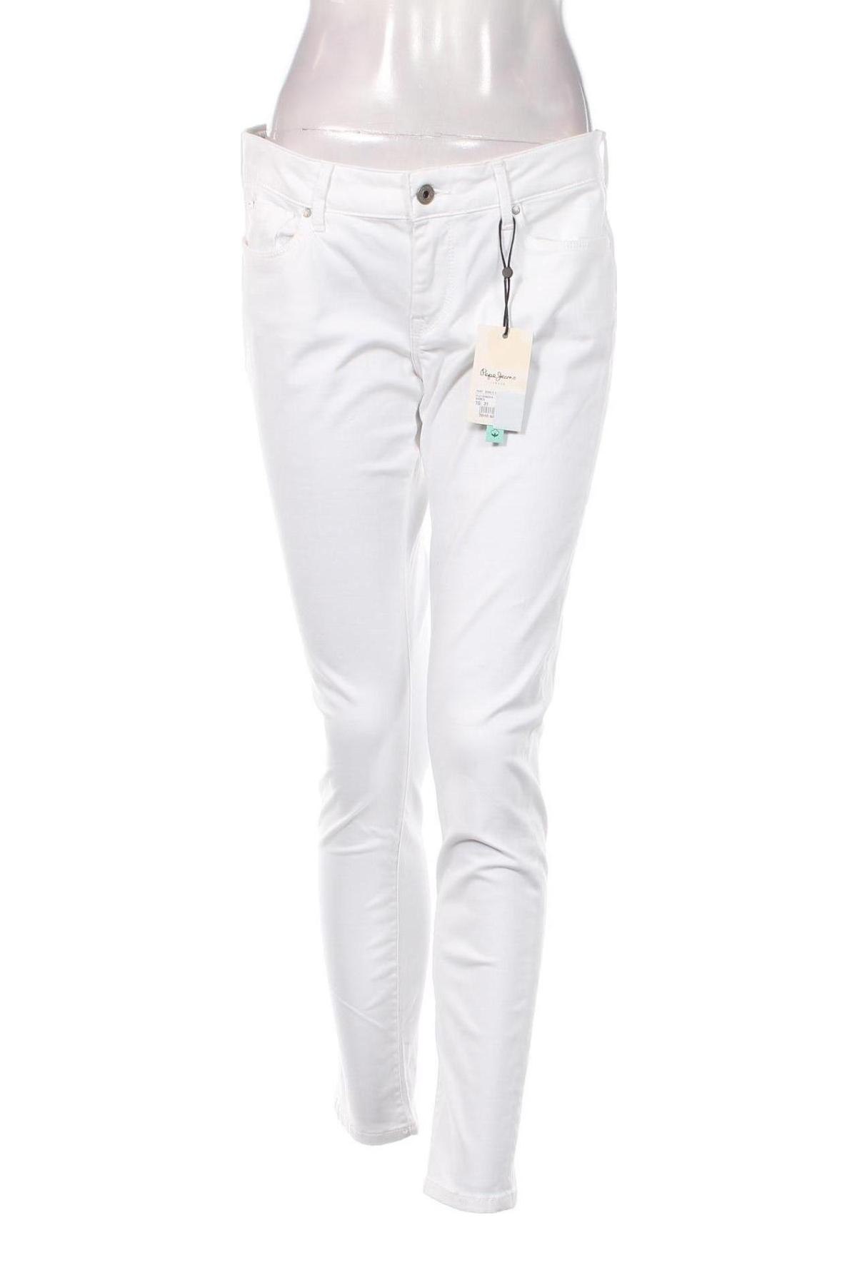Blugi de femei Pepe Jeans, Mărime XL, Culoare Alb, Preț 186,71 Lei
