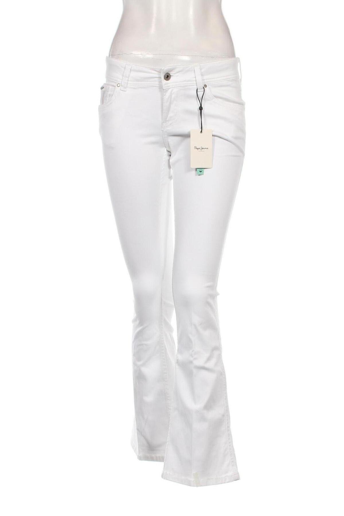 Damen Jeans Pepe Jeans, Größe S, Farbe Weiß, Preis 14,49 €