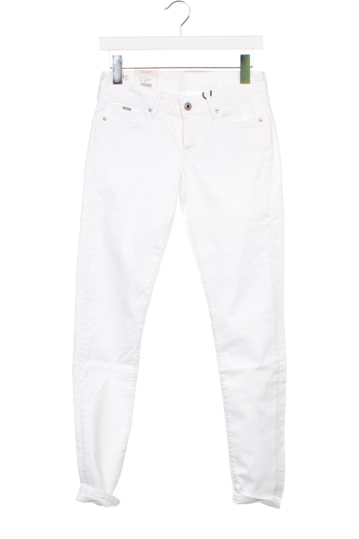 Damskie jeansy Pepe Jeans, Rozmiar S, Kolor Biały, Cena 59,99 zł