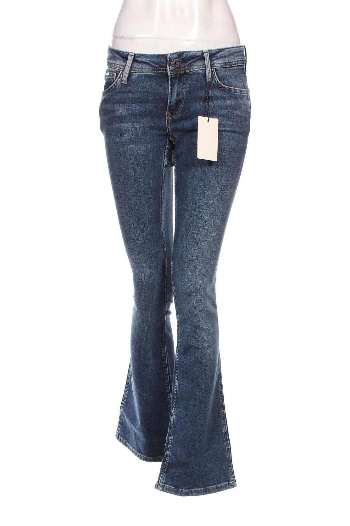 Дамски дънки Pepe Jeans, Размер S, Цвят Син, Цена 77,40 лв.