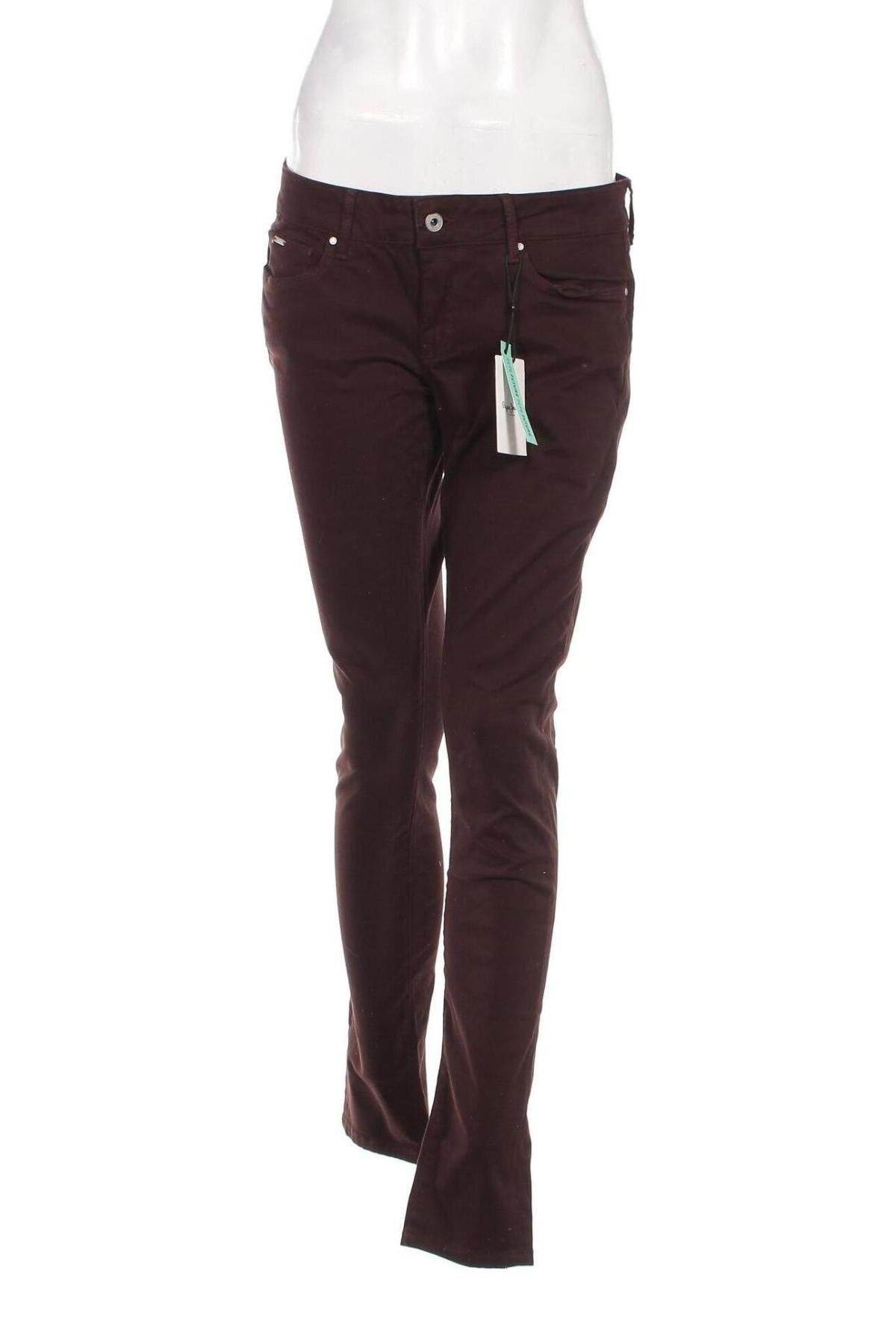 Blugi de femei Pepe Jeans, Mărime L, Culoare Maro, Preț 107,50 Lei
