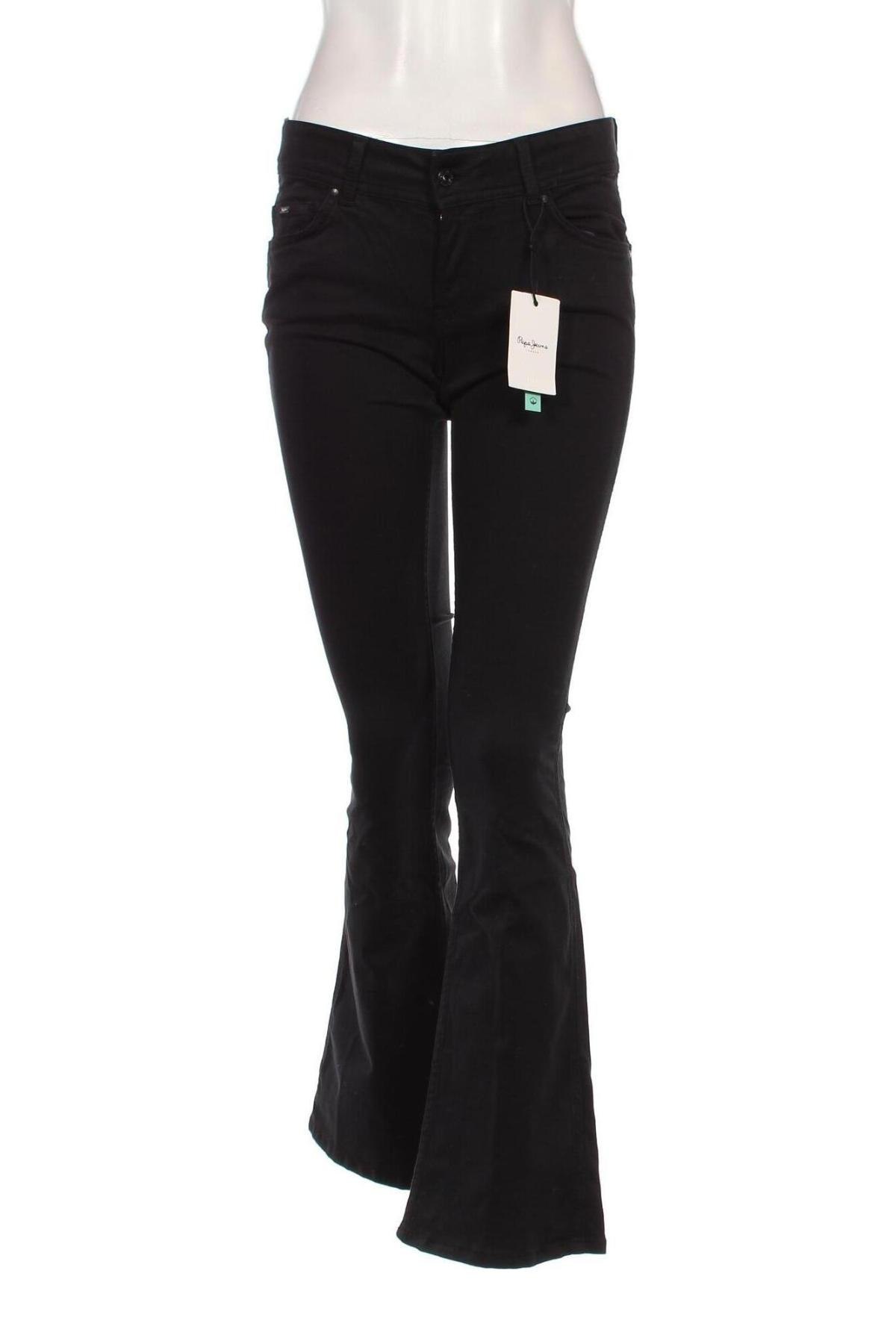 Blugi de femei Pepe Jeans, Mărime M, Culoare Negru, Preț 147,11 Lei