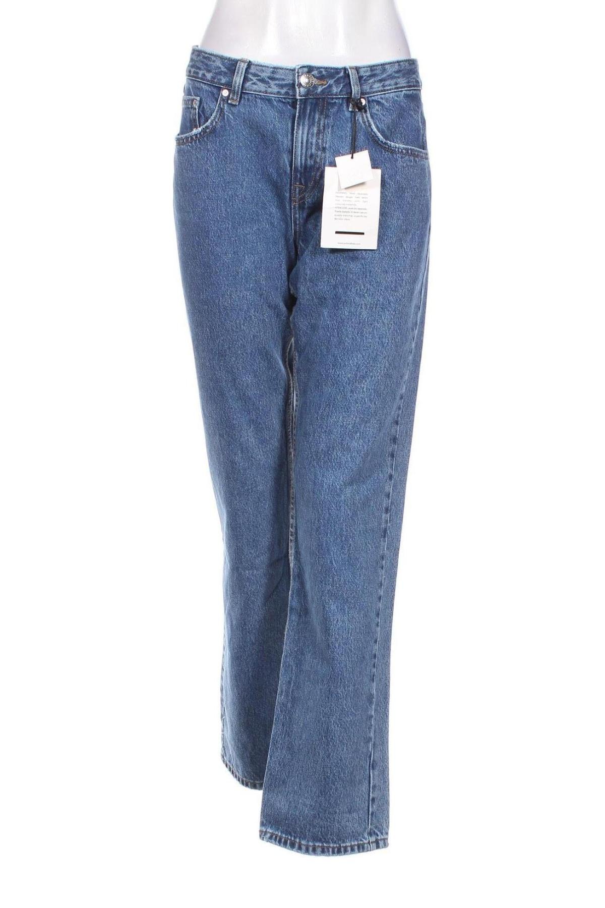 Γυναικείο Τζίν Pull&Bear, Μέγεθος M, Χρώμα Μπλέ, Τιμή 15,65 €